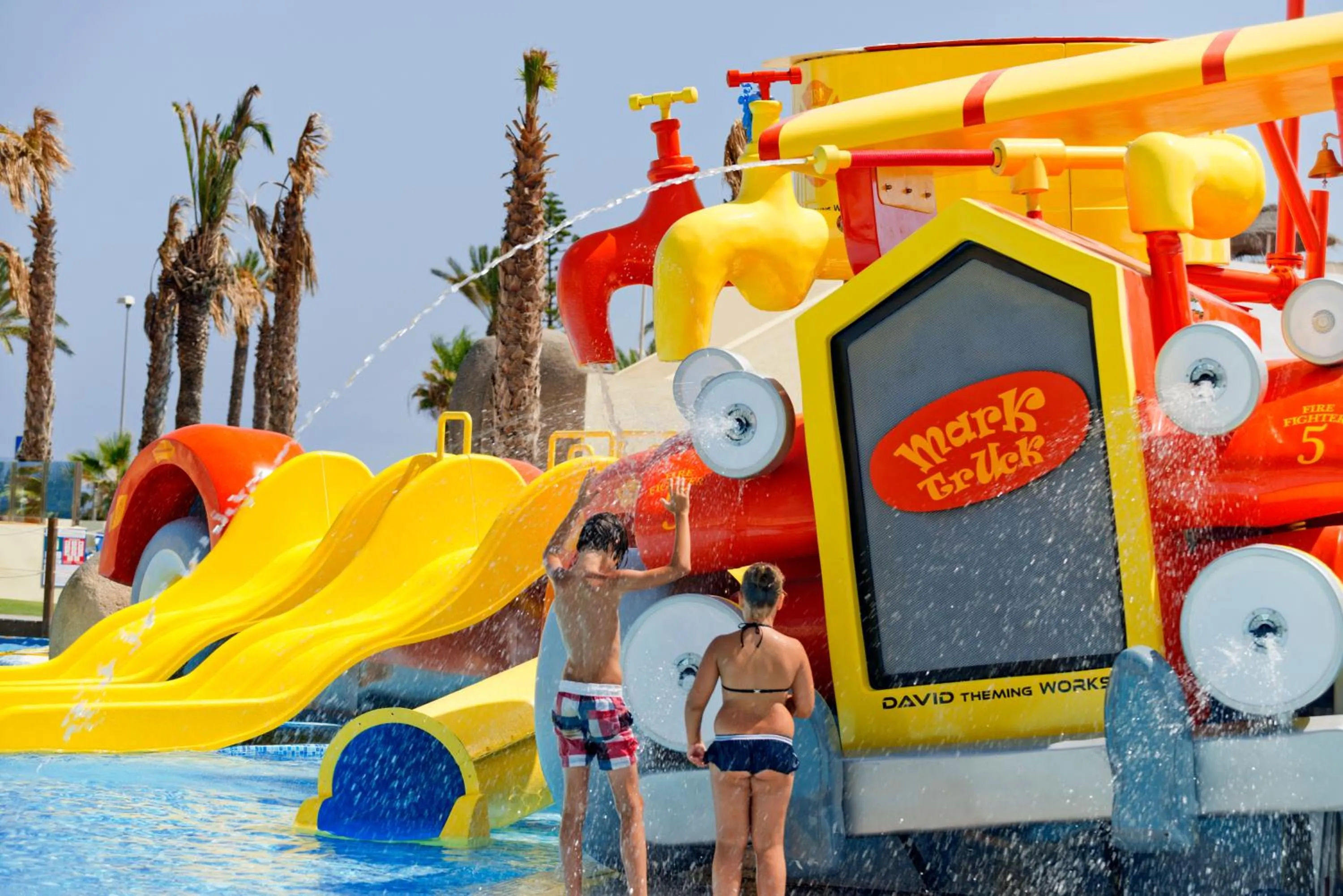 Aqua park in Mediterraneo Bay Hotel & Resort