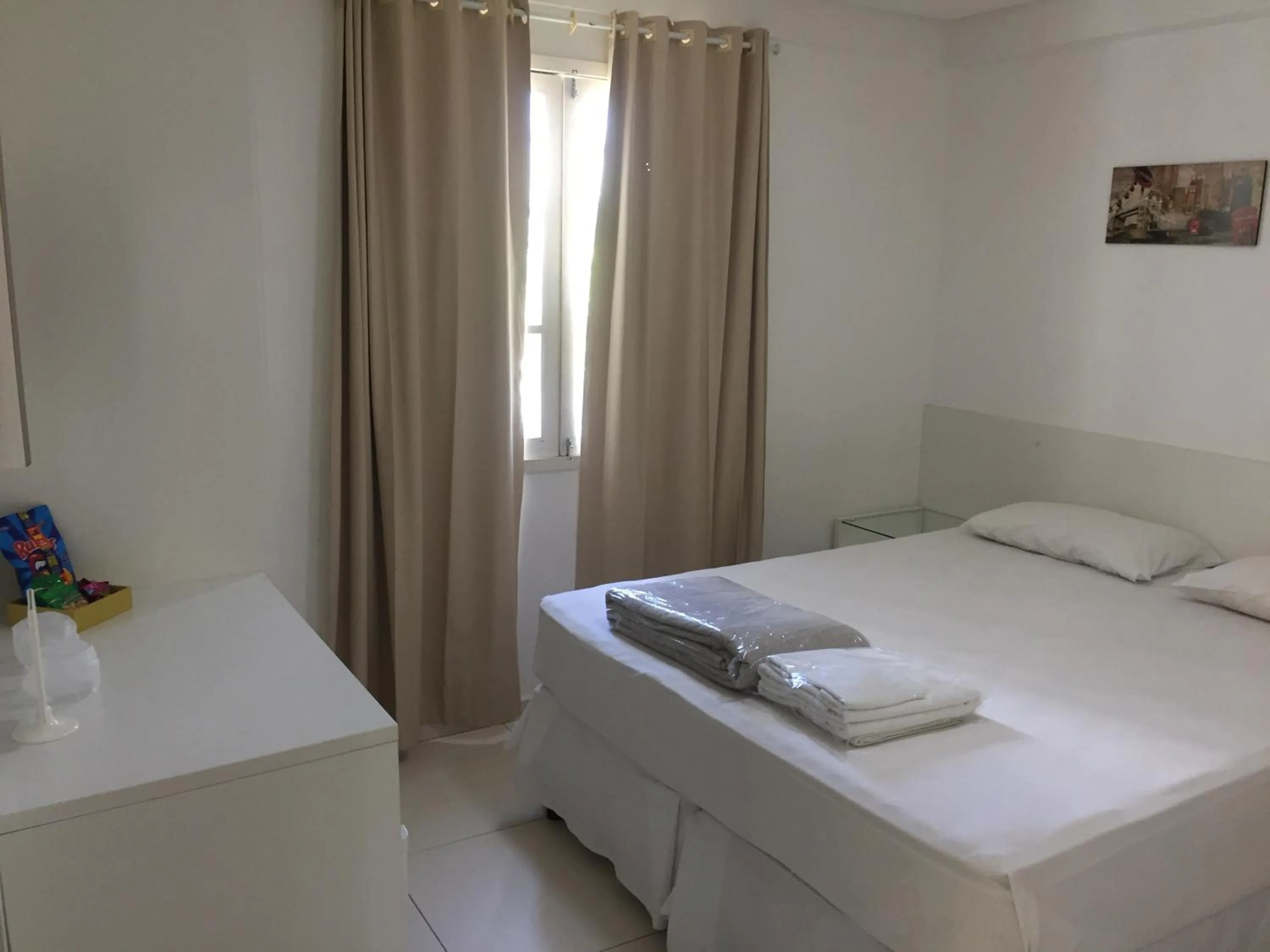 Bed in Pousada Lorde Inglês