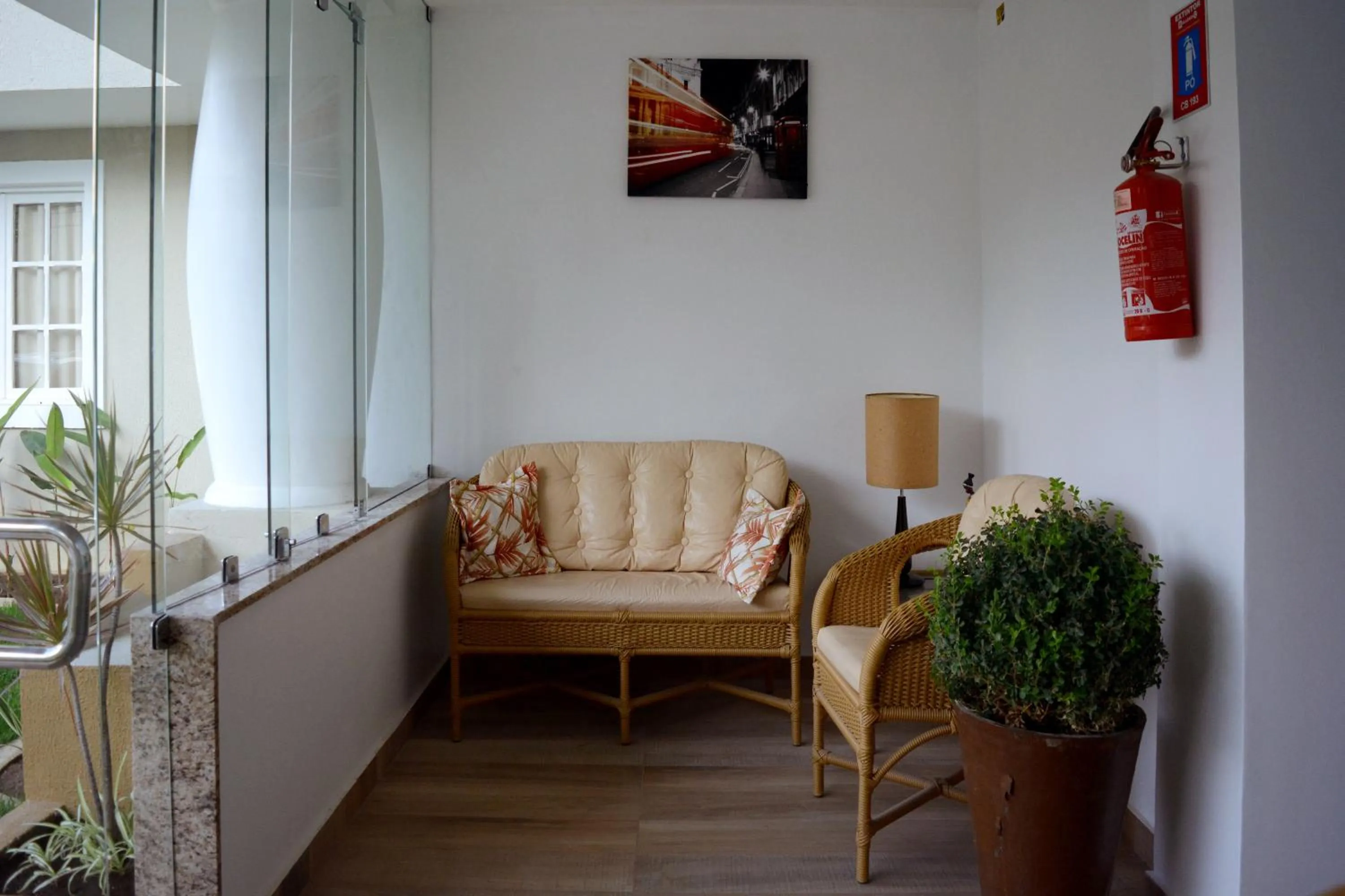 Lobby or reception in Pousada Lorde Inglês