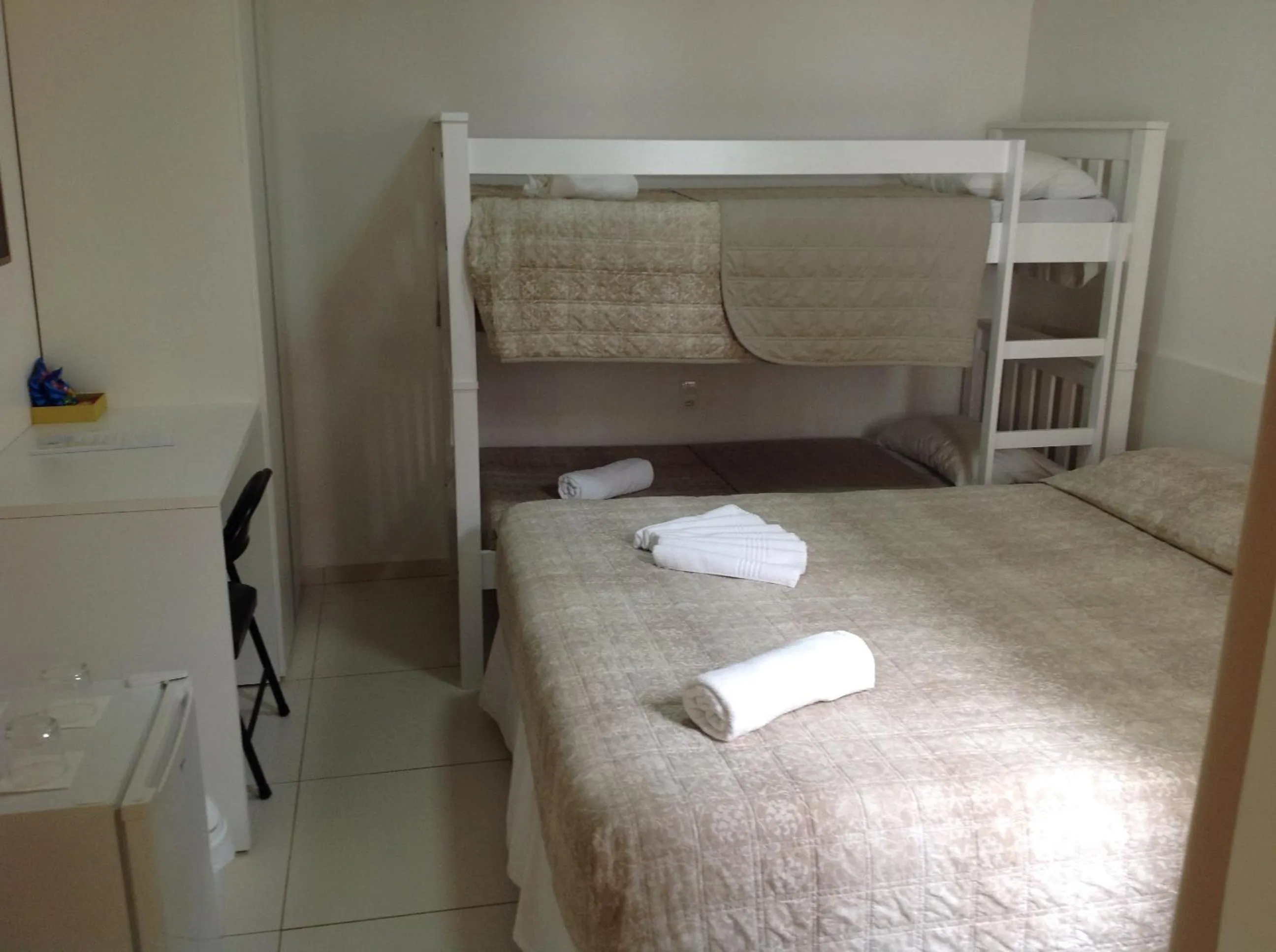 Bed in Pousada Lorde Inglês