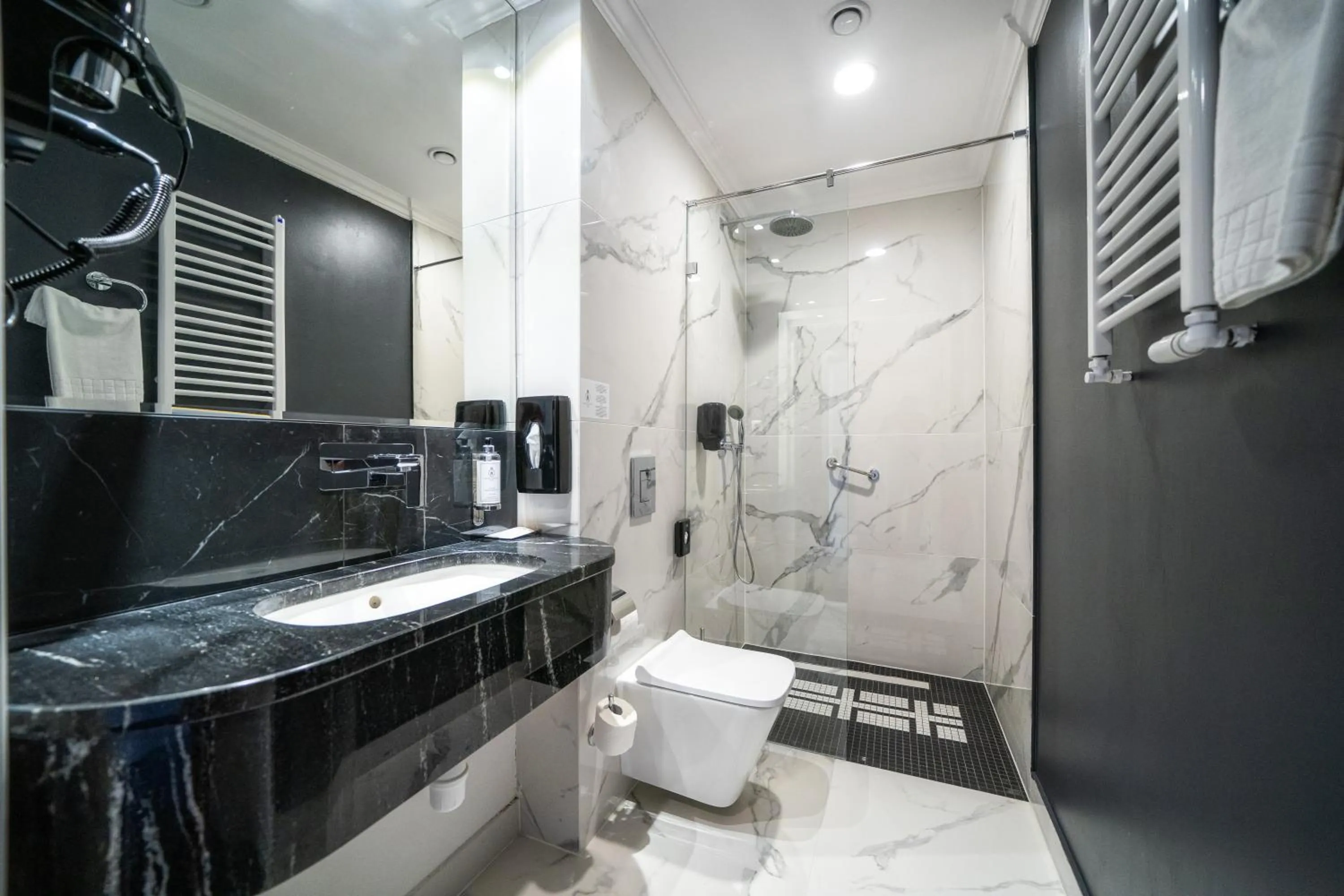 Bathroom in Hotel Pałac Alexandrinum