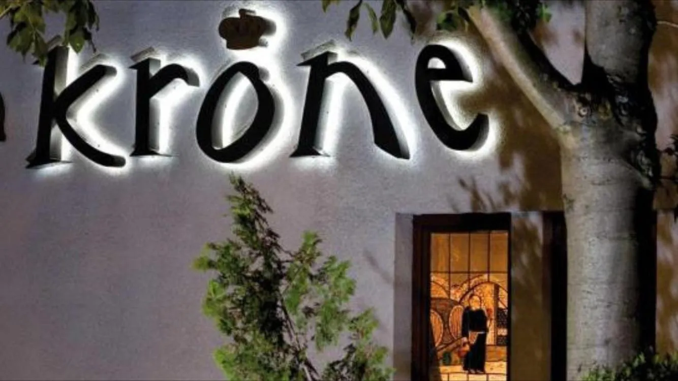 Property logo or sign in Hotel Krone