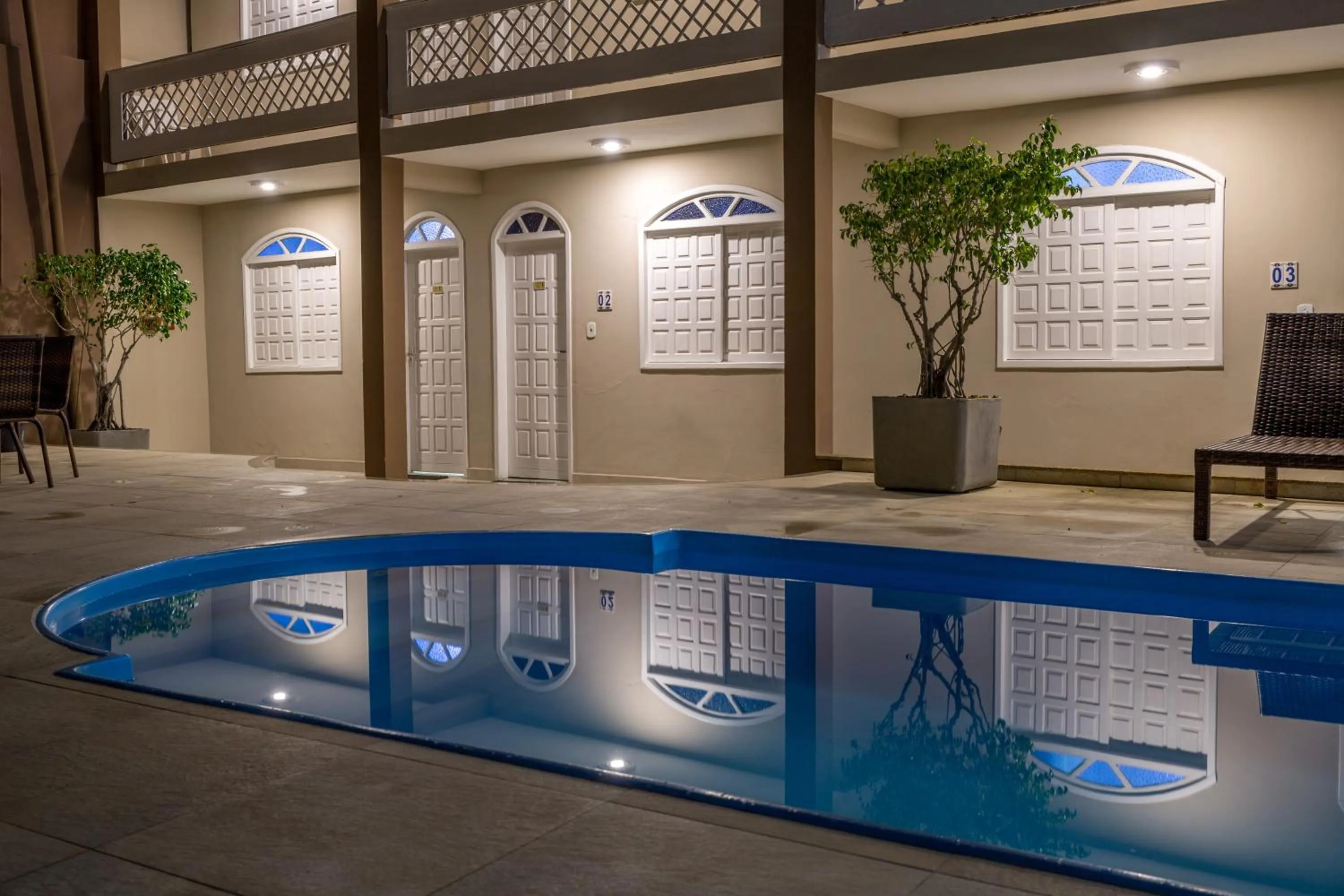 Swimming pool in Pousada Jangadeiro