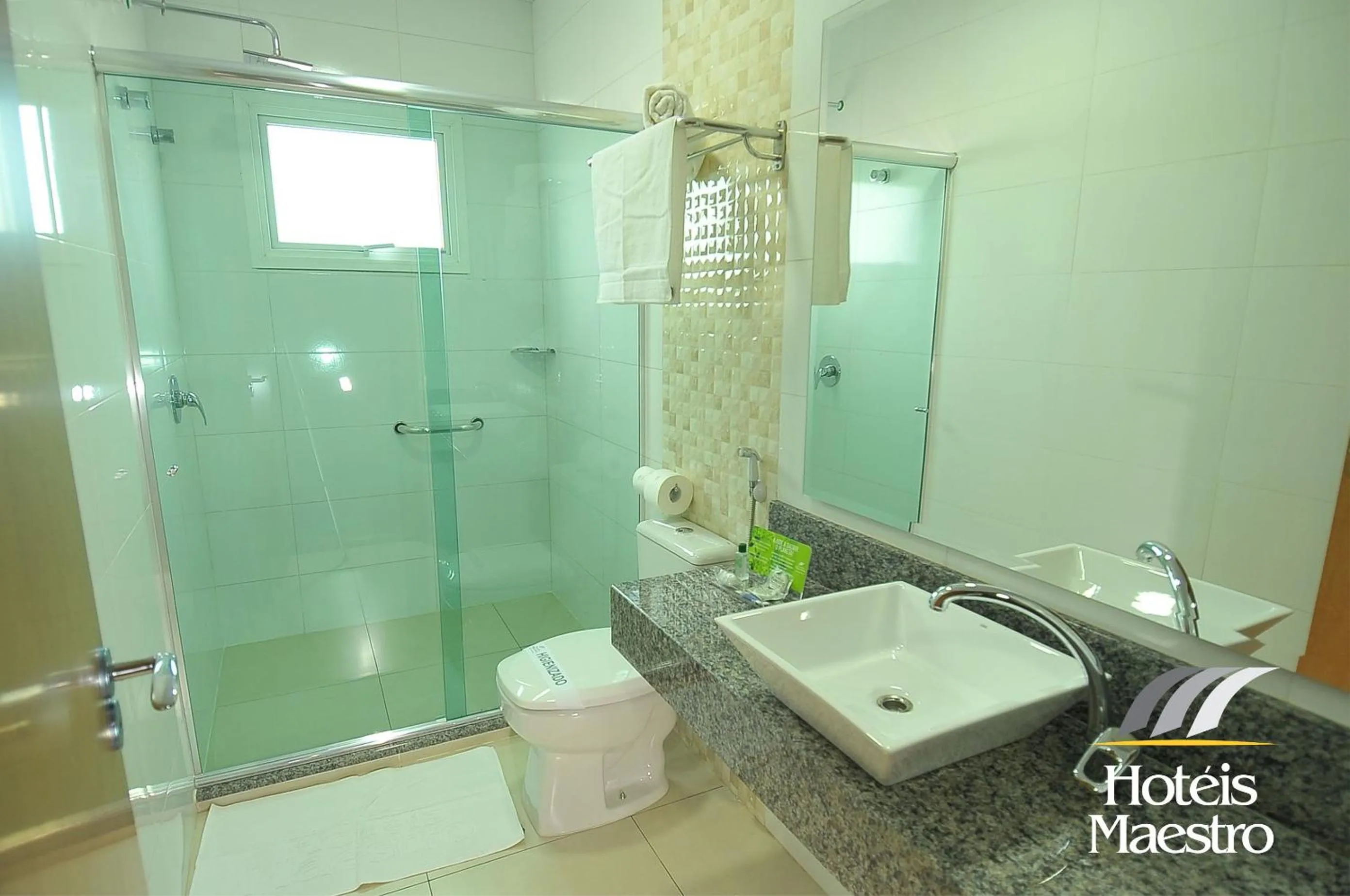 Bathroom in Hotel Maestro Premium Cascavel