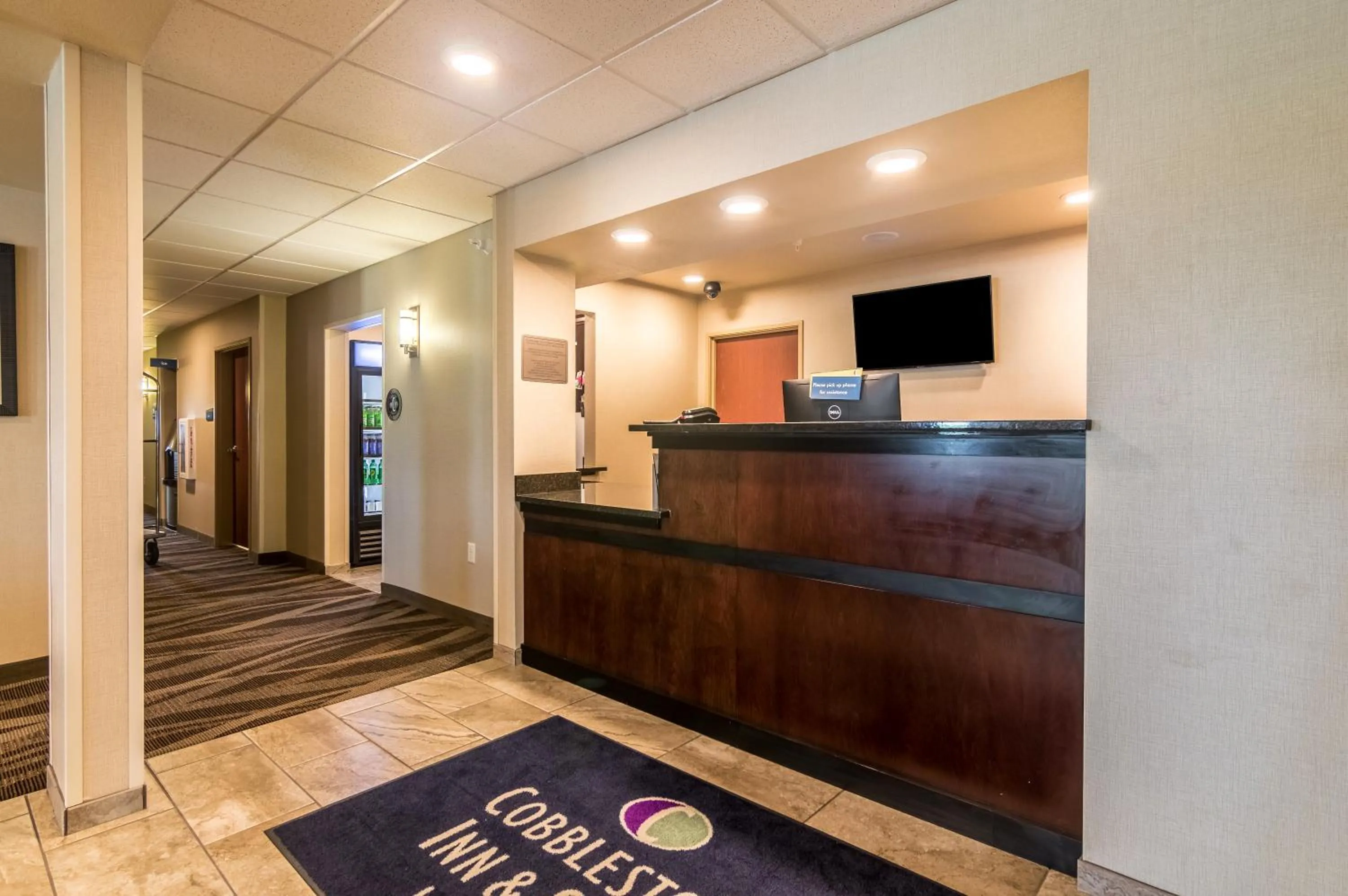 Lobby or reception in Cobblestone Inn & Suites - Lakin
