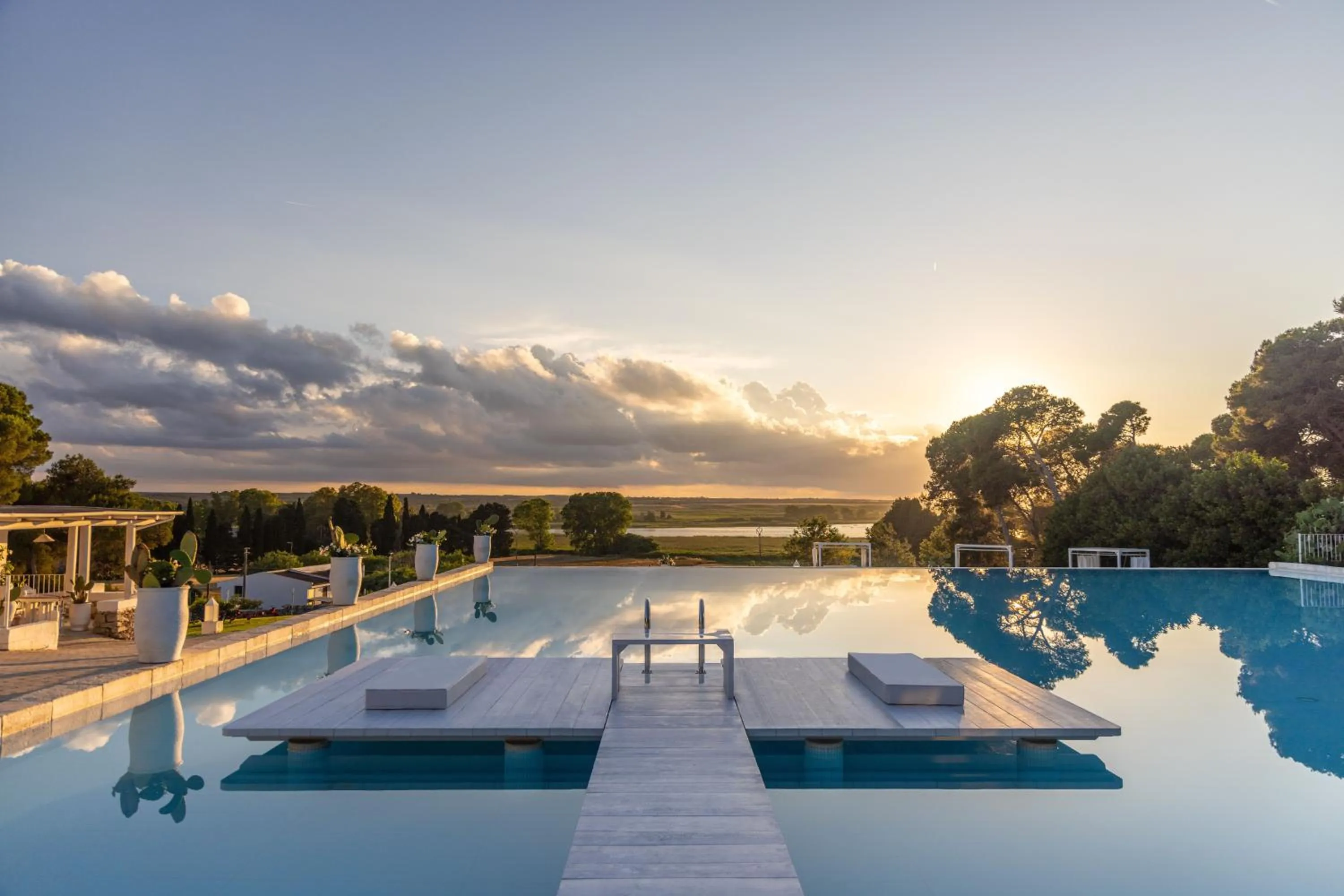 Swimming pool in Baglioni Masseria Muzza Resort & Spa