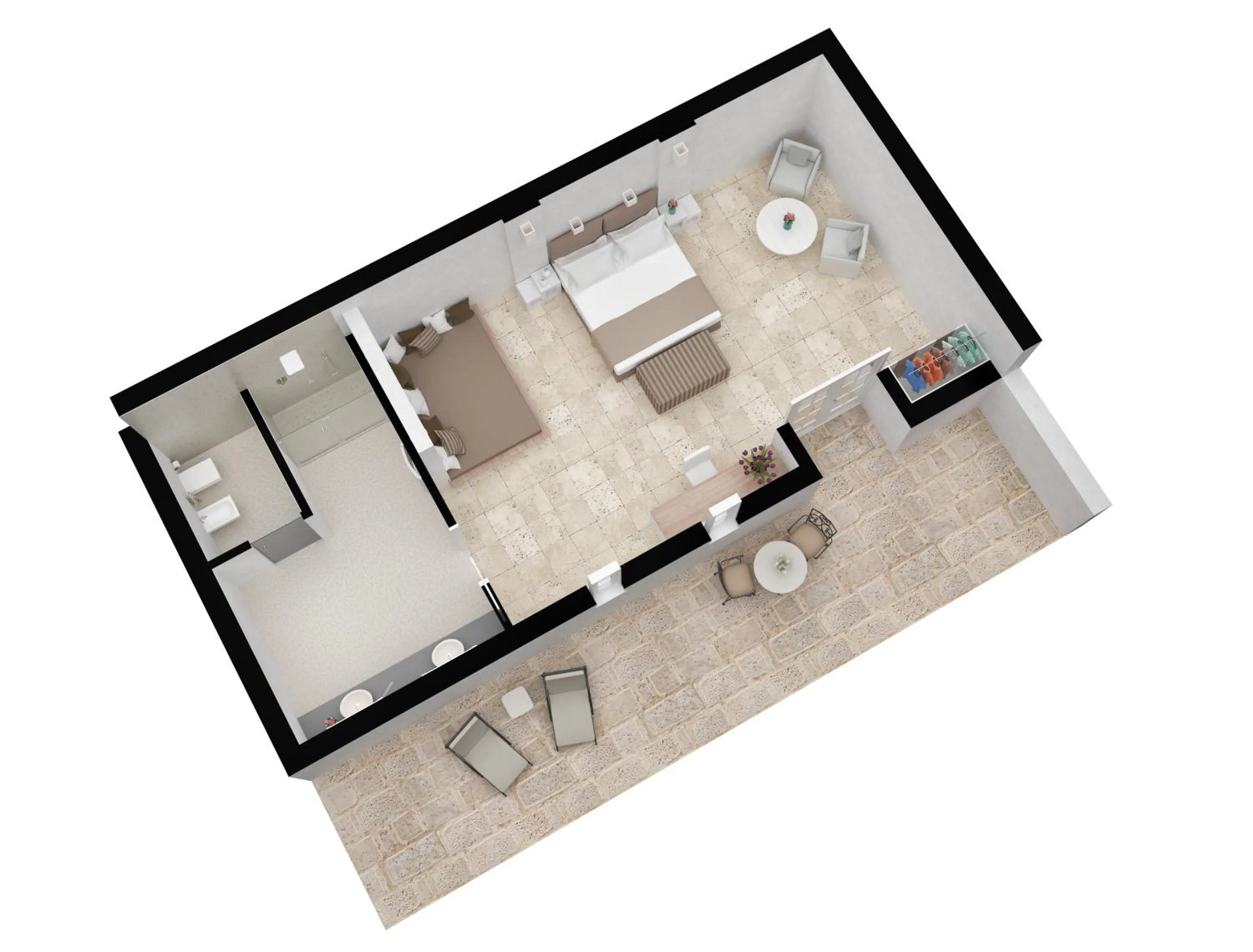 Floor plan in Baglioni Masseria Muzza Resort & Spa