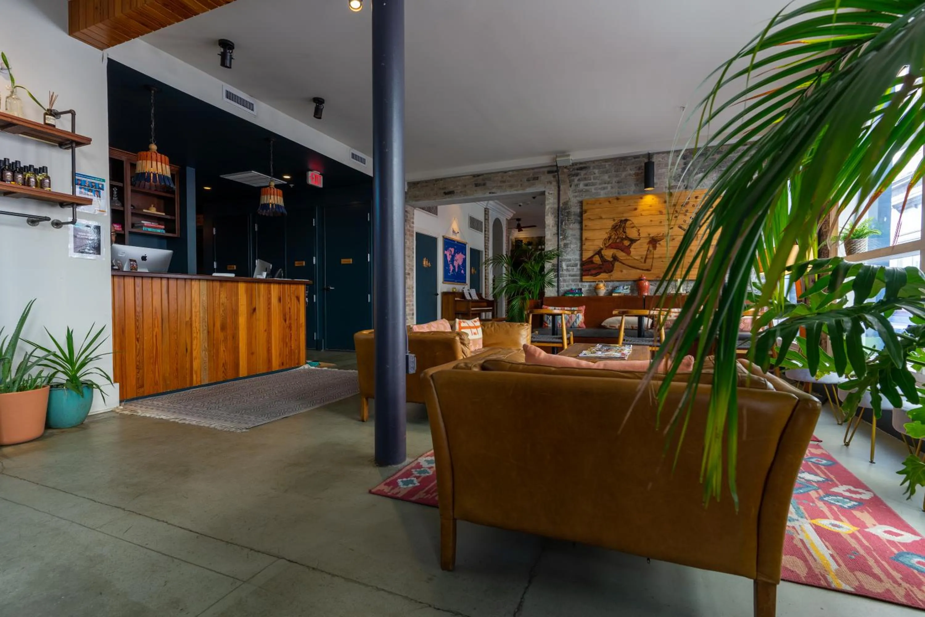 Lobby or reception in Catahoula Hotel New Orleans