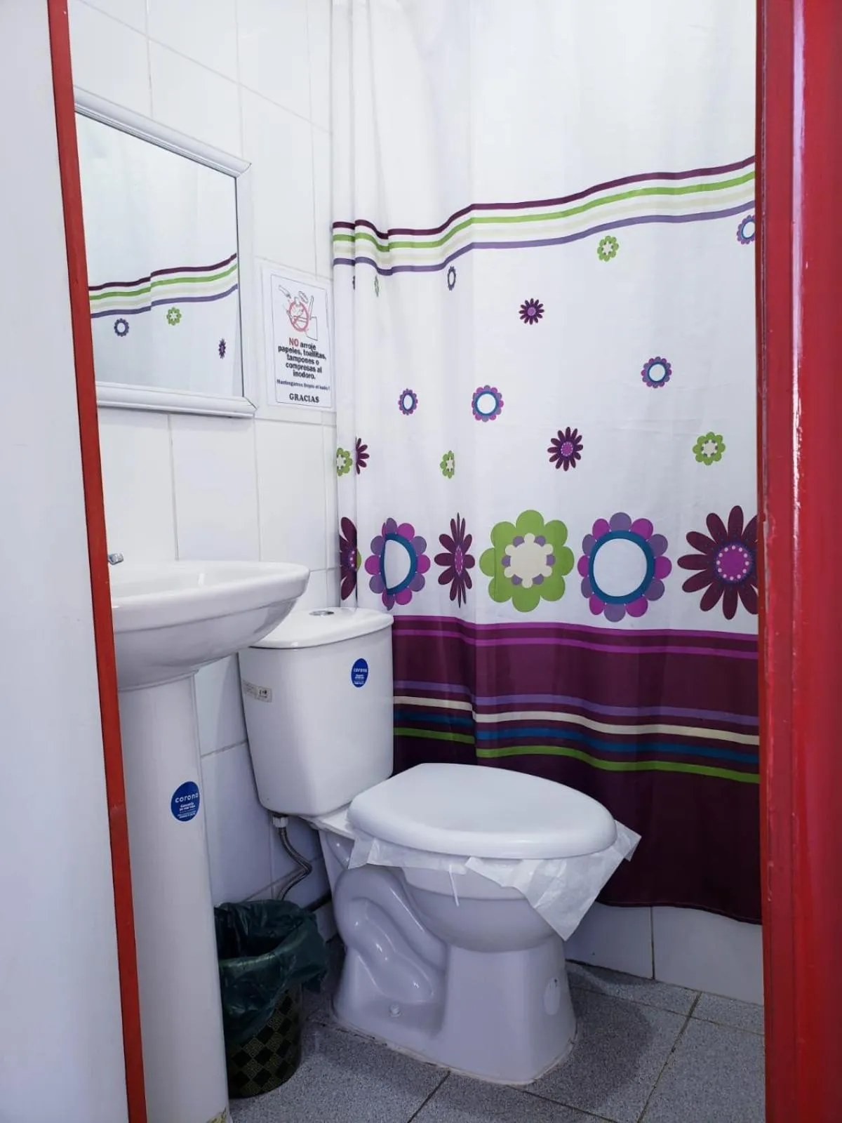 Bathroom in Hostal Arrayan