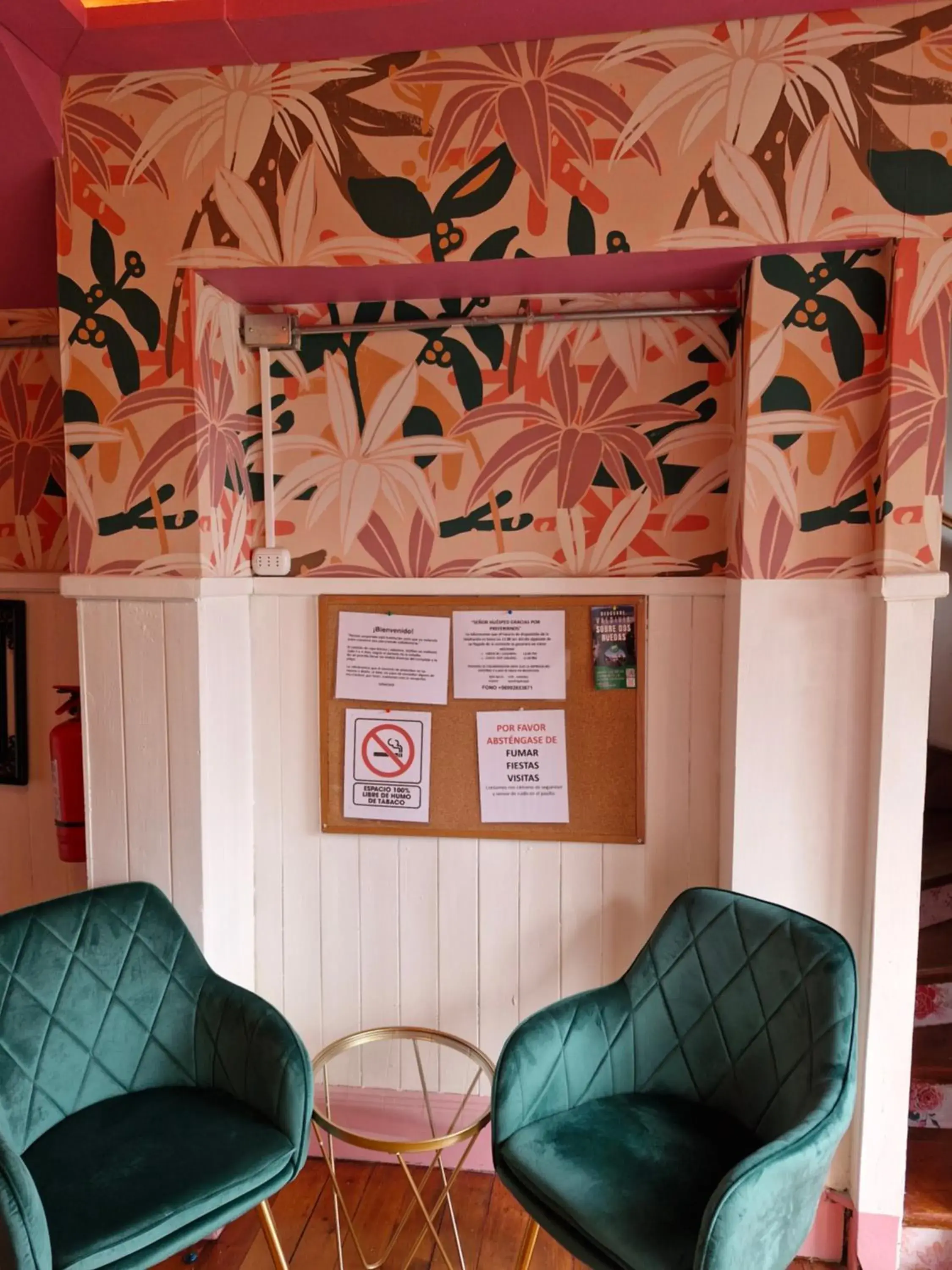 Property building in Hostal Arrayan Property building in Hostal Arrayan