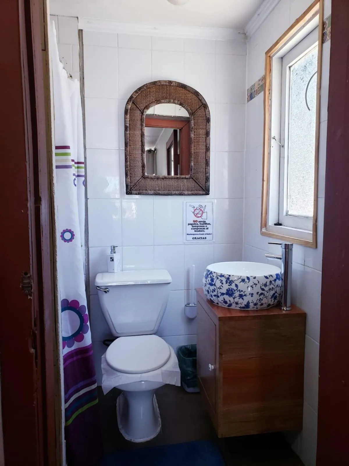 Bathroom in Hostal Arrayan