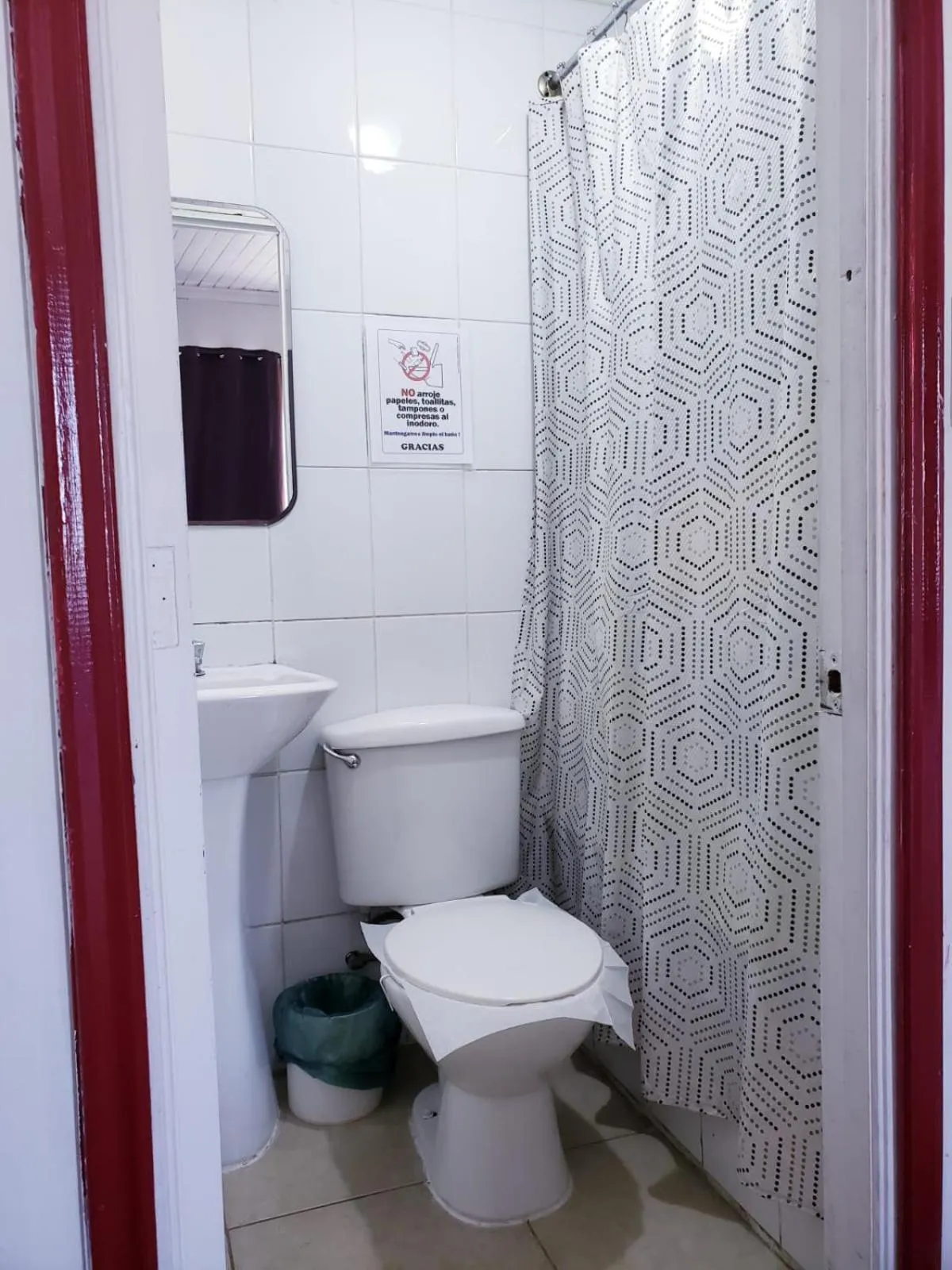 Bathroom in Hostal Arrayan