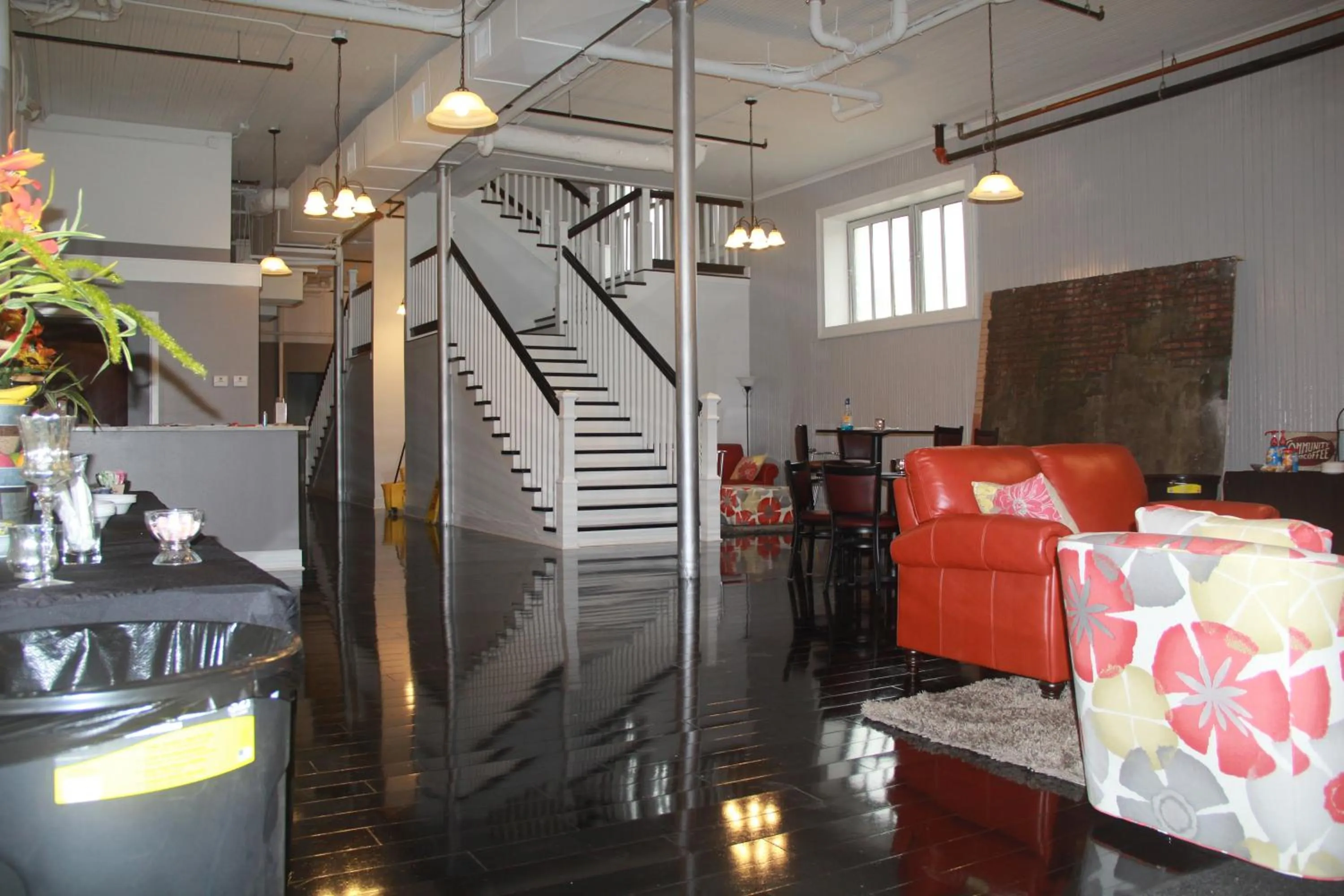 Lobby or reception in The Inn on the River