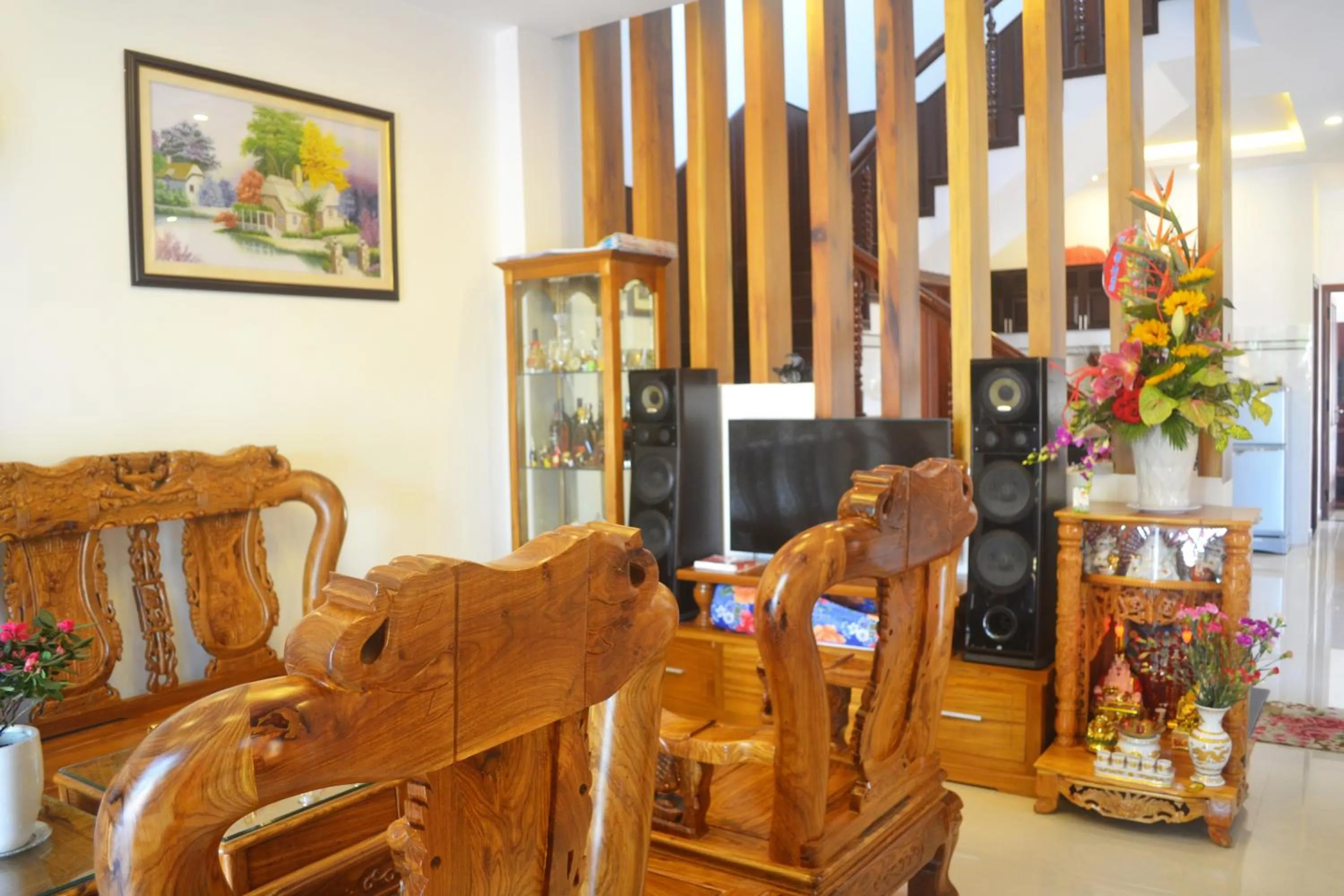 Lobby or reception in Azalea Homestay