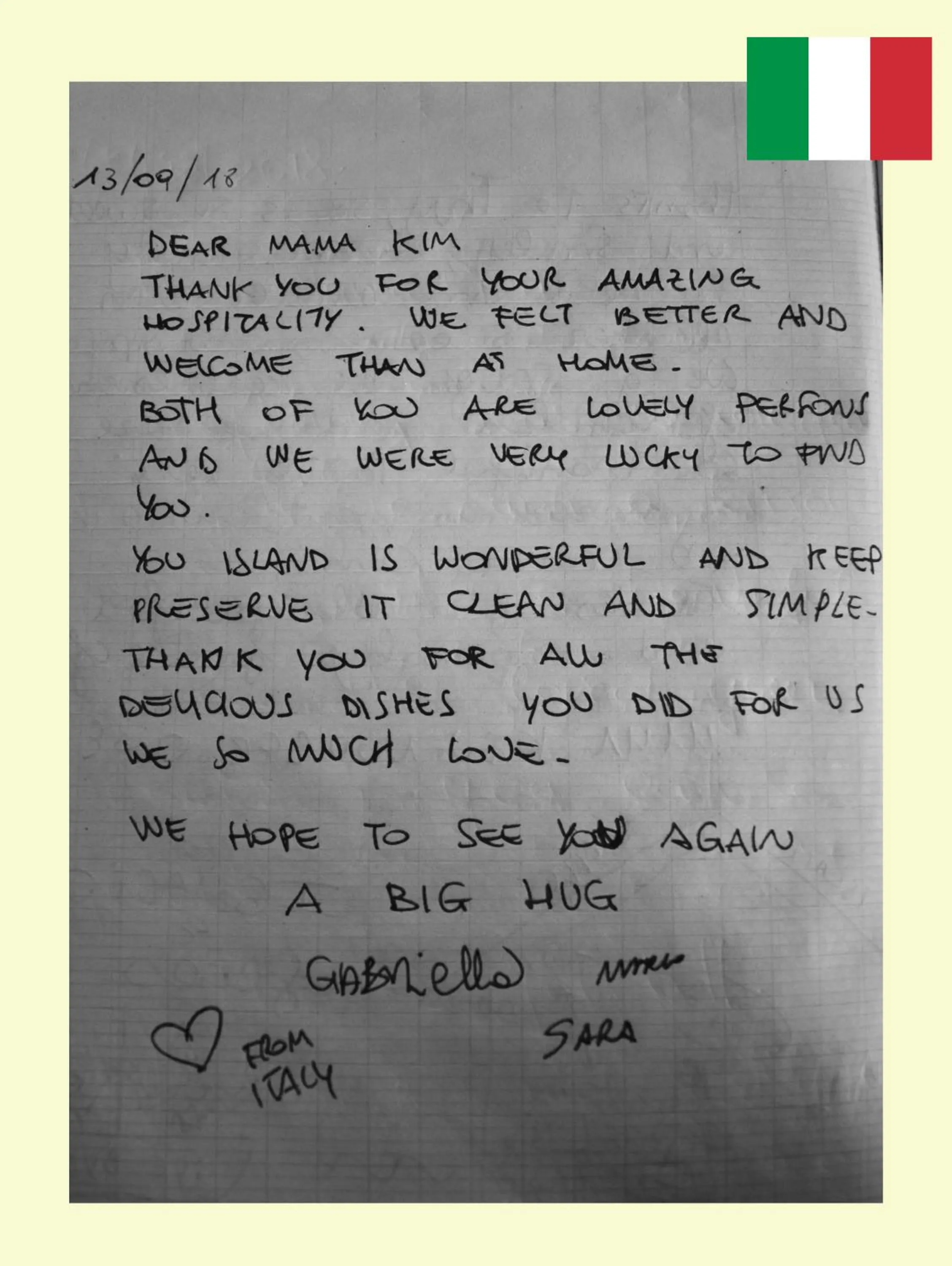 Certificate/Award in Cham Island Smiles Homestay