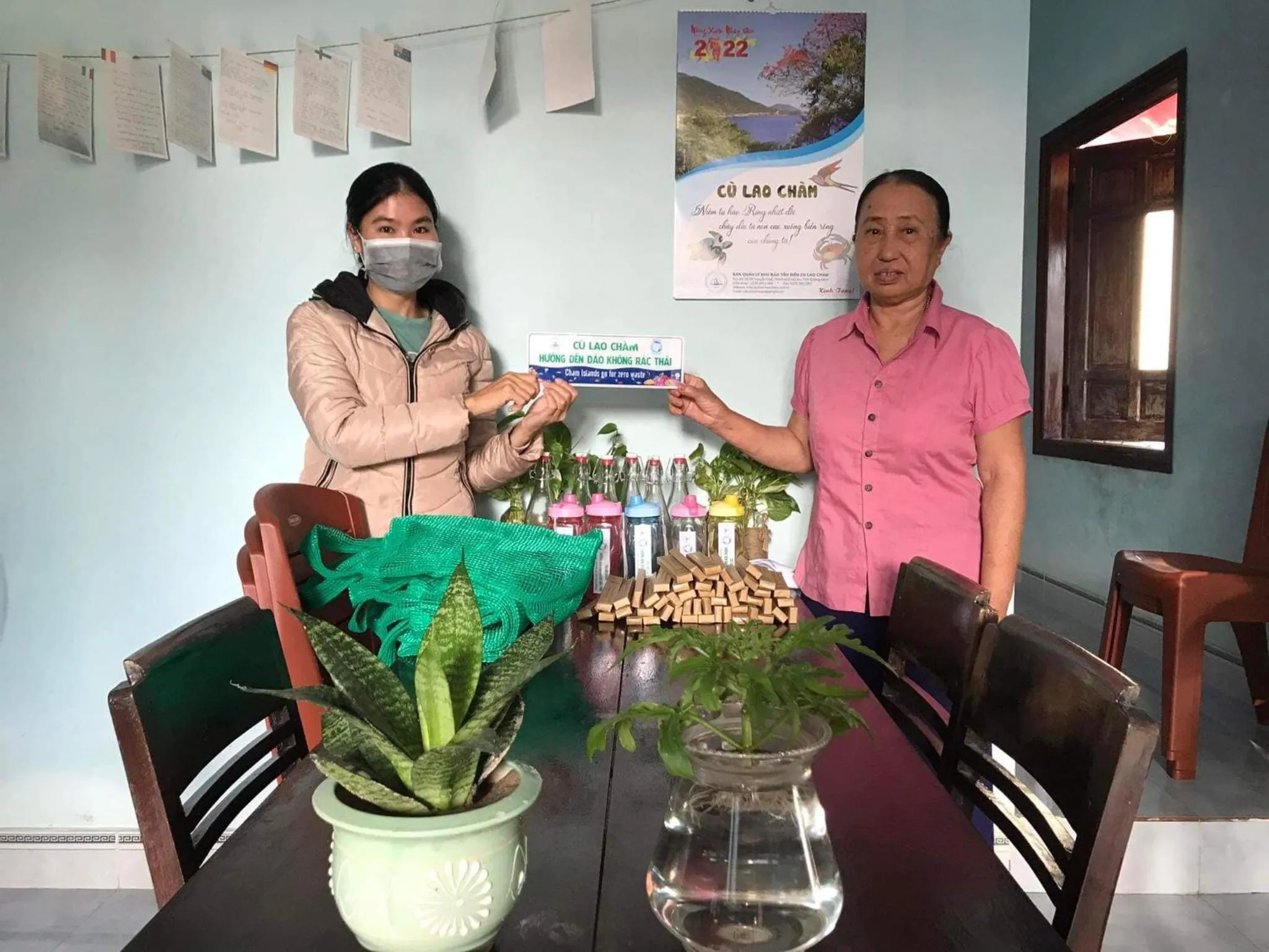 Staff in Cham Island Smiles Homestay