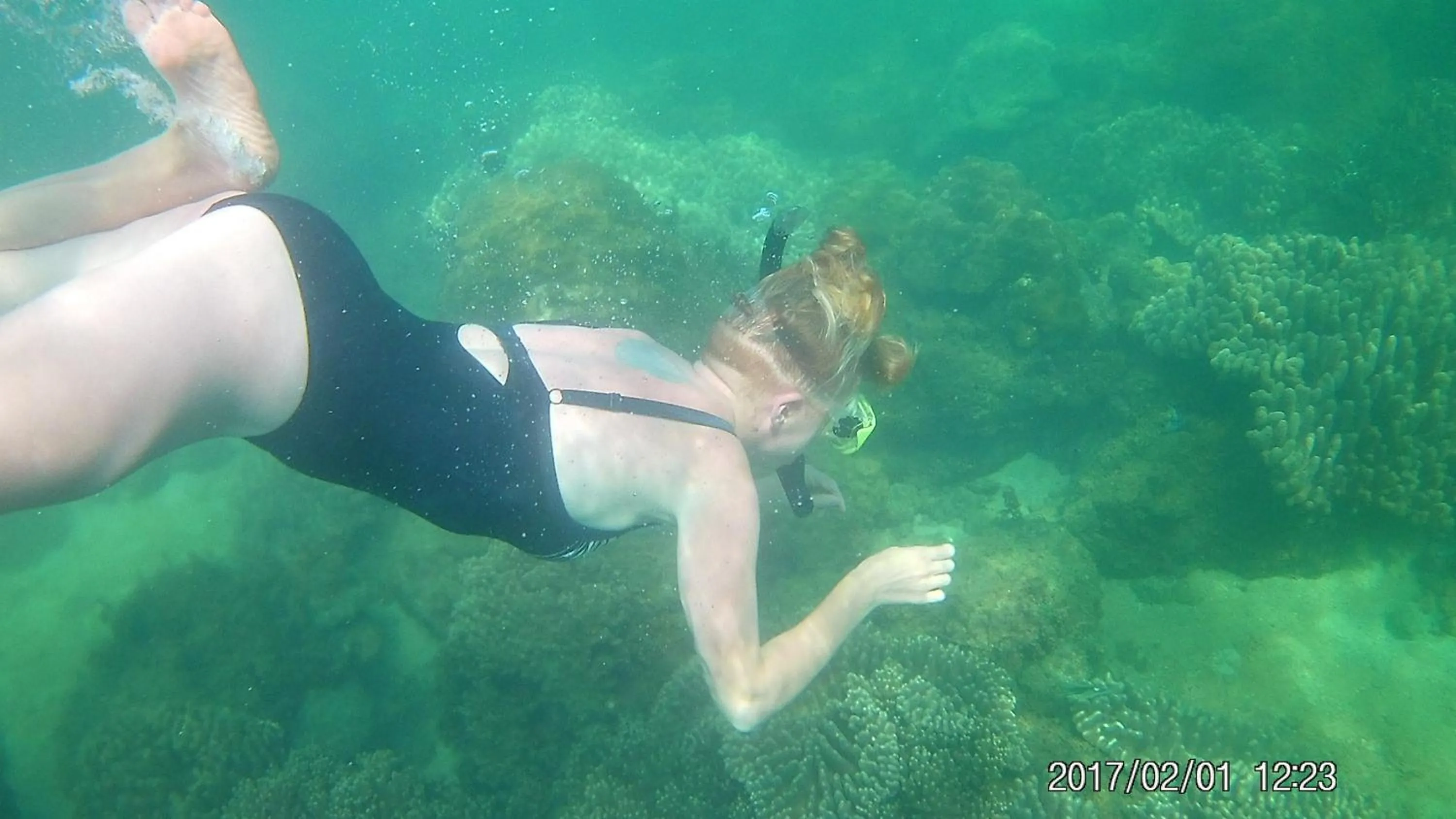Snorkeling in Cham Island Smiles Homestay