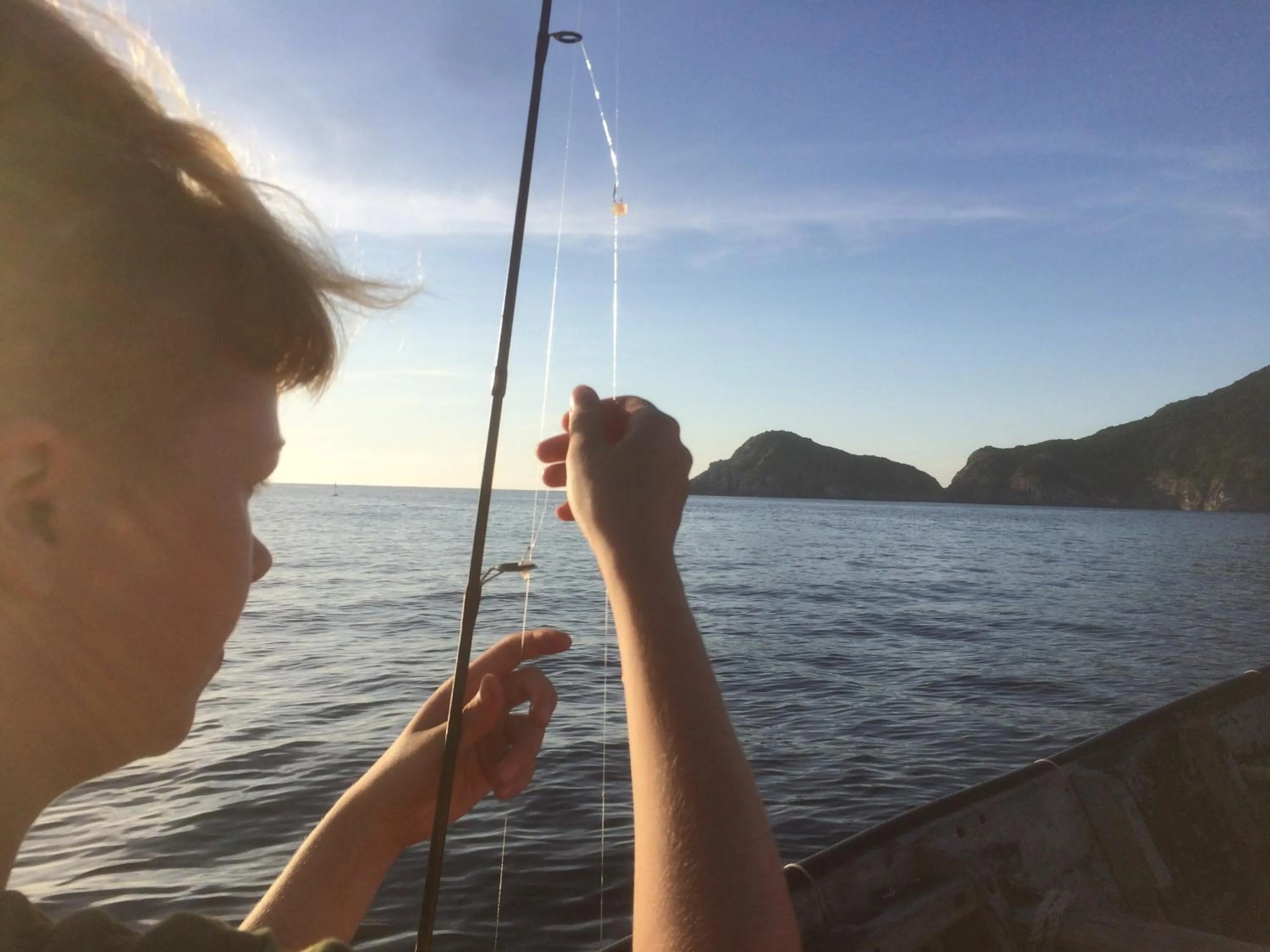 Fishing in Cham Island Smiles Homestay