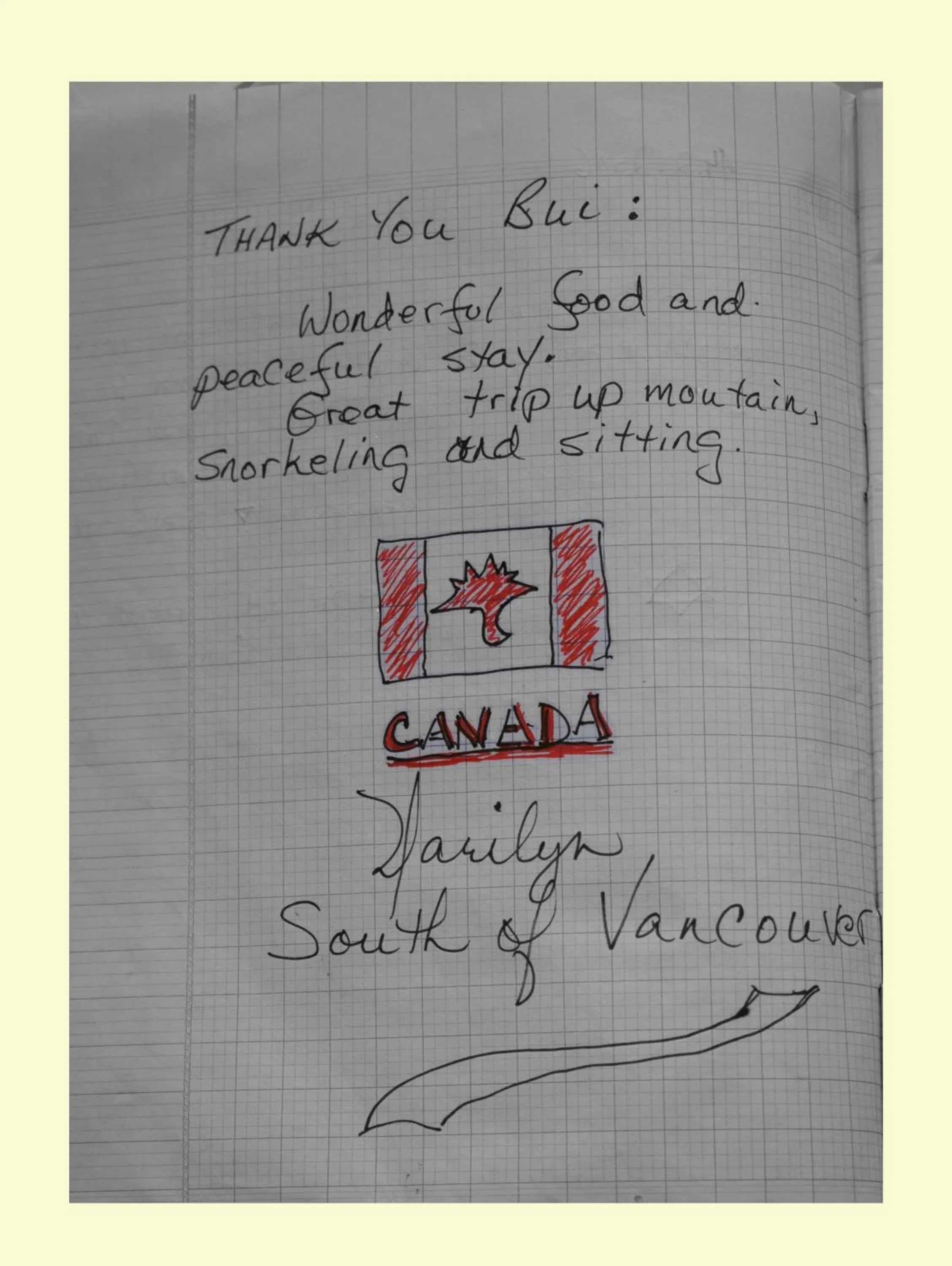 Certificate/Award in Cham Island Smiles Homestay