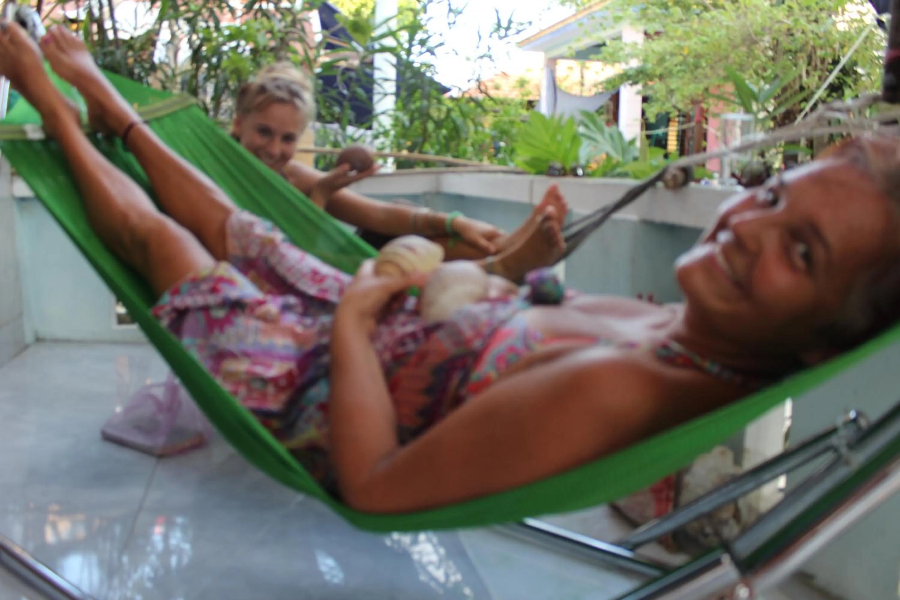 Guests in Cham Island Smiles Homestay