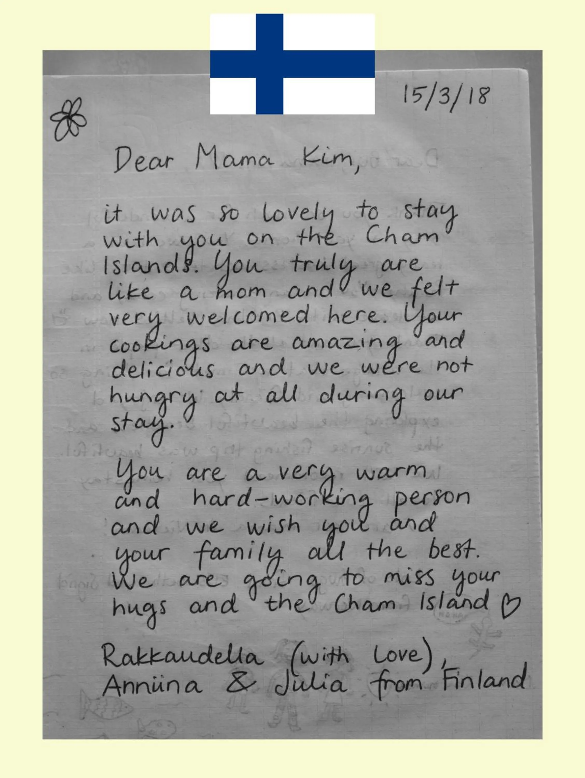 Certificate/Award in Cham Island Smiles Homestay