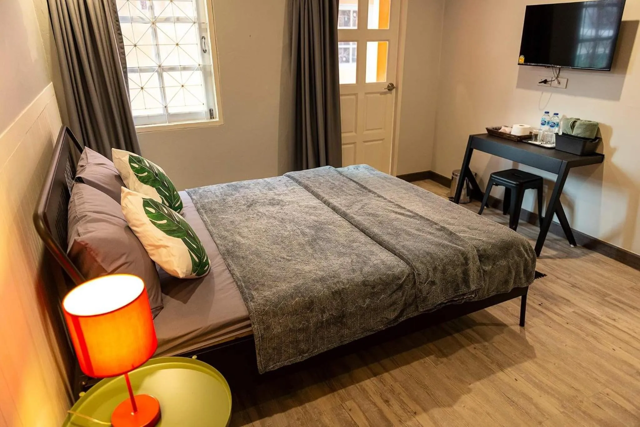 Photo of the whole room, Bed in I Rich Residence