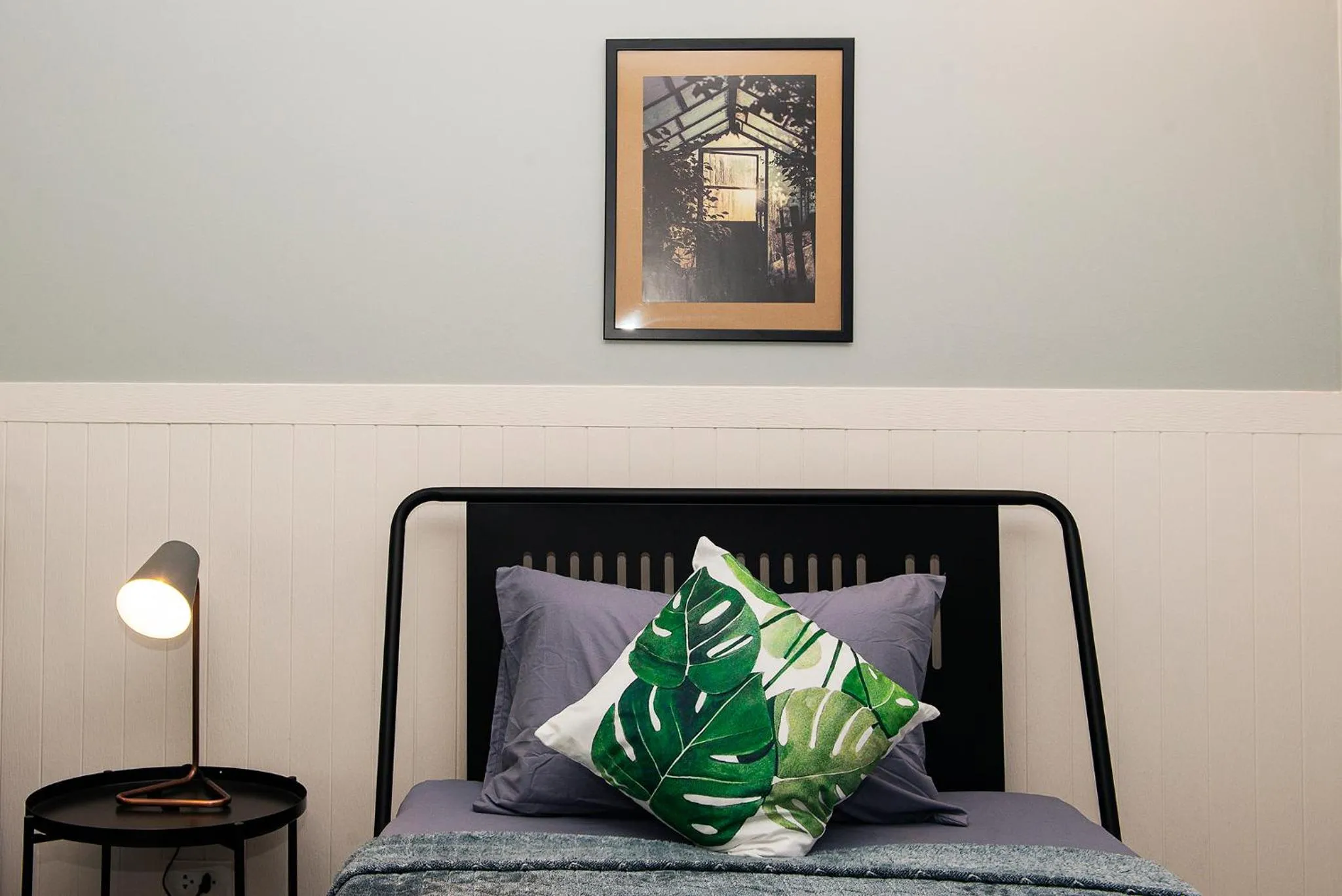 Photo of the whole room, Bed in I Rich Residence