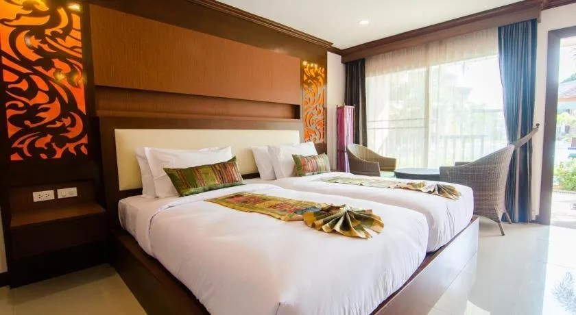 Bed in Chivatara Resort Bang Tao Beach Phuket - SHA