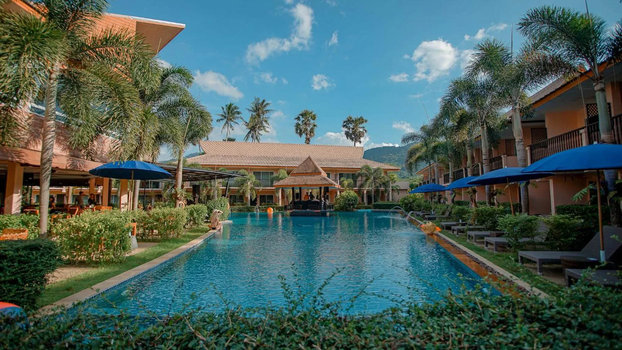 Swimming pool in Chivatara Resort Bang Tao Beach Phuket - SHA