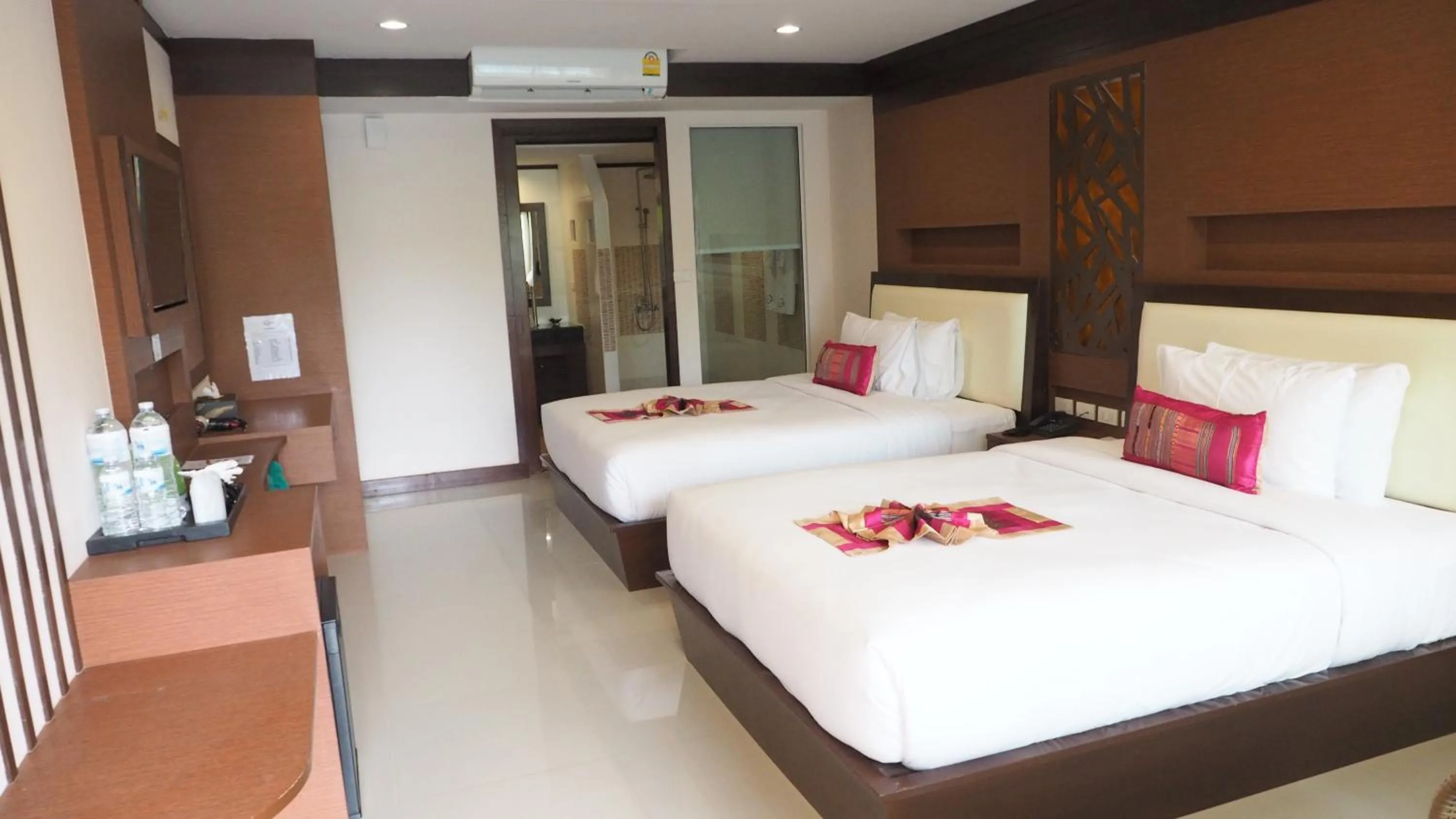 Bed in Chivatara Resort Bang Tao Beach Phuket - SHA