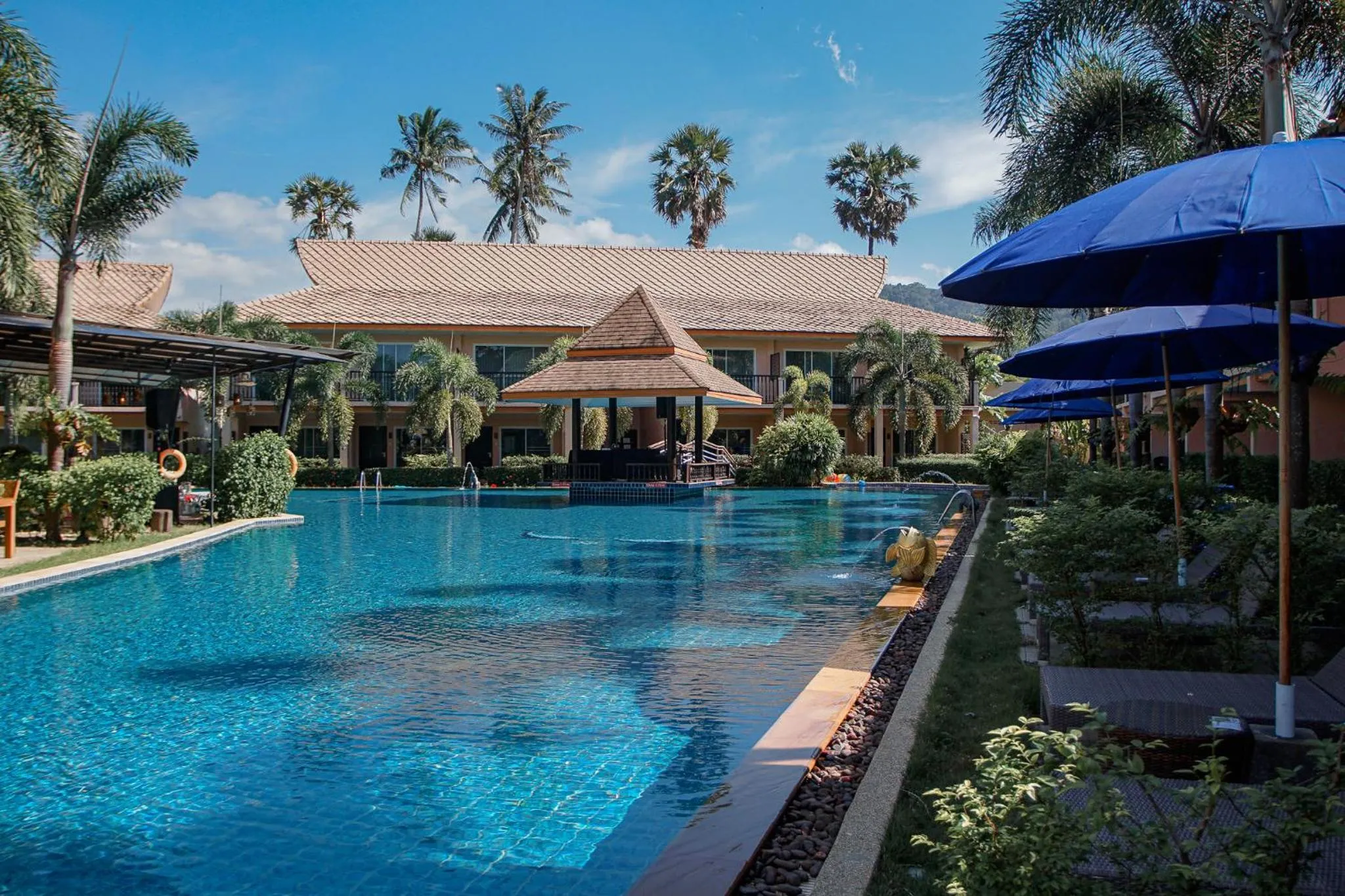 Swimming pool in Chivatara Resort Bang Tao Beach Phuket - SHA
