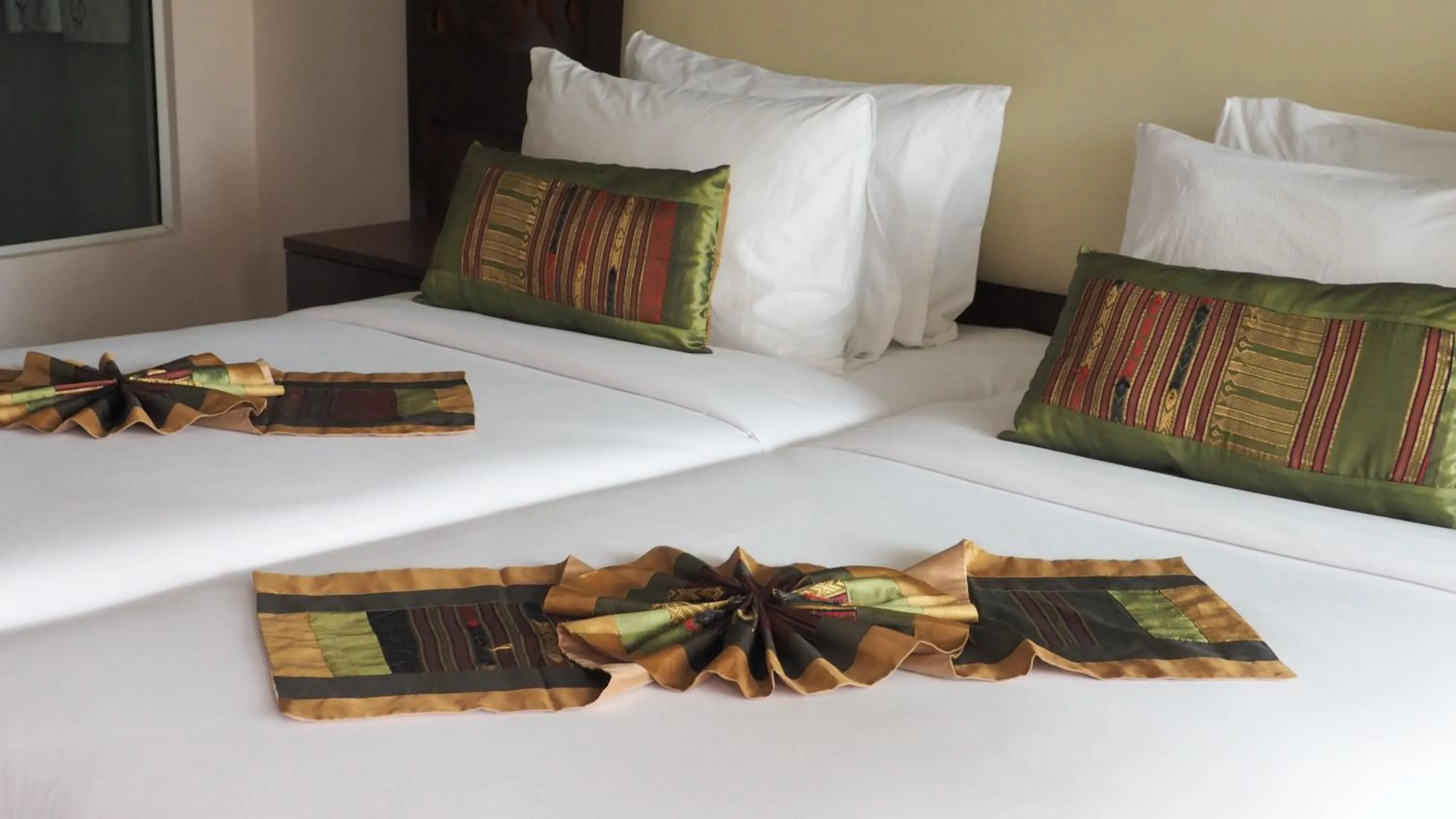 Bed in Chivatara Resort Bang Tao Beach Phuket - SHA