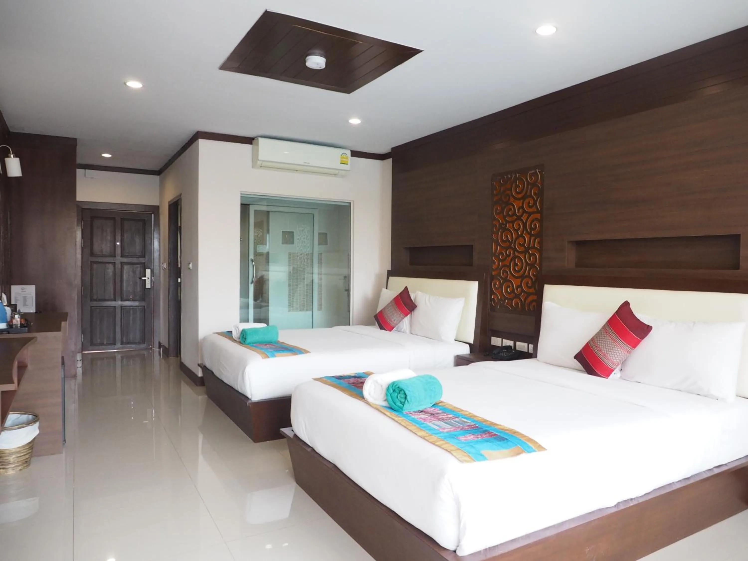 Bedroom, Bed in Chivatara Resort Bang Tao Beach Phuket - SHA