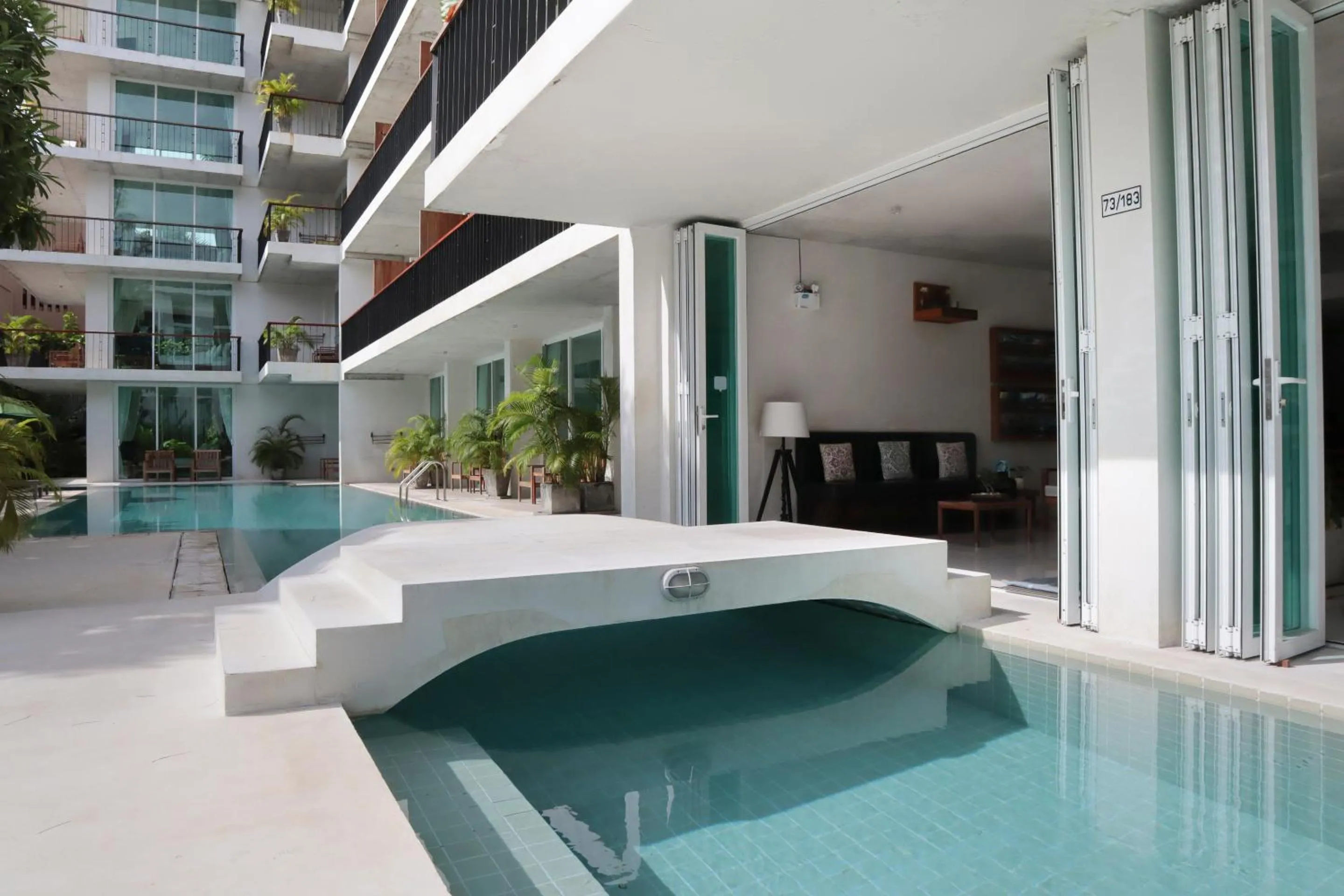 Swimming pool in Wabi Sabi Boutique Hotel - SHA Extra Plus