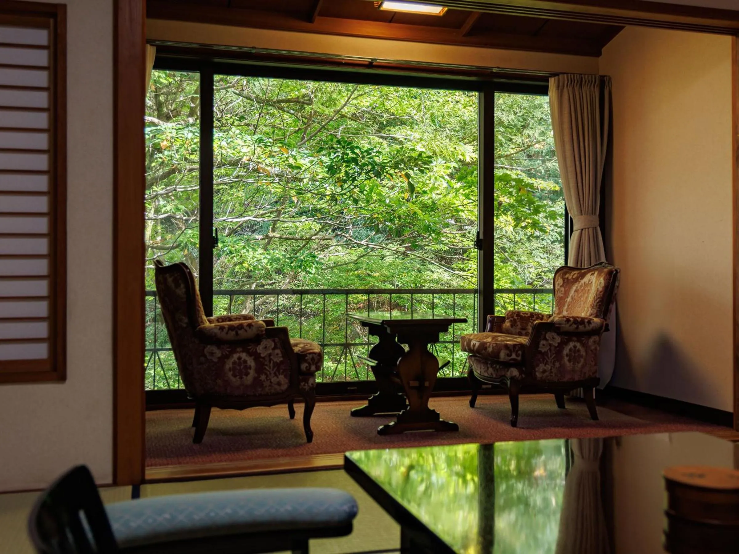 Garden in Suwa Grand Shrine Kameya Inn