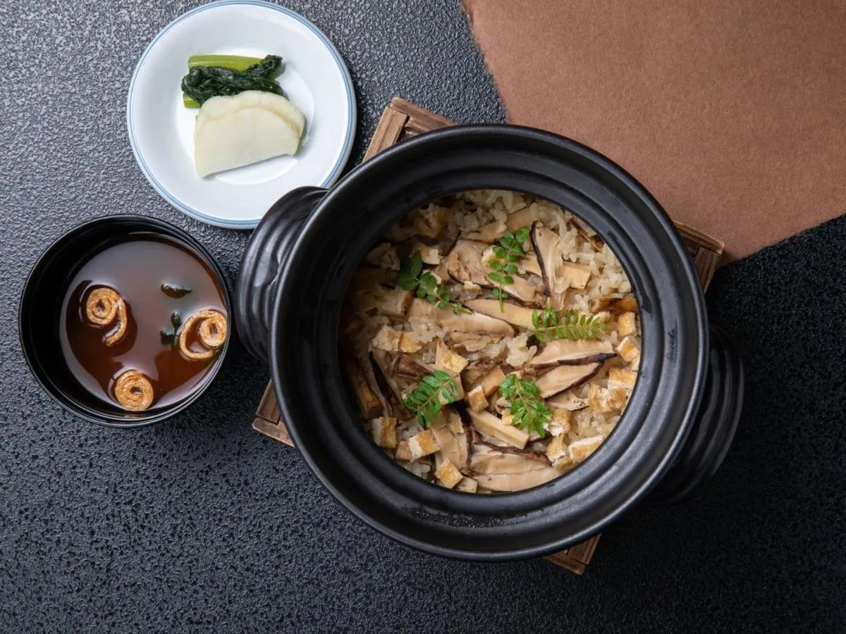 Dinner in Suwa Grand Shrine Kameya Inn