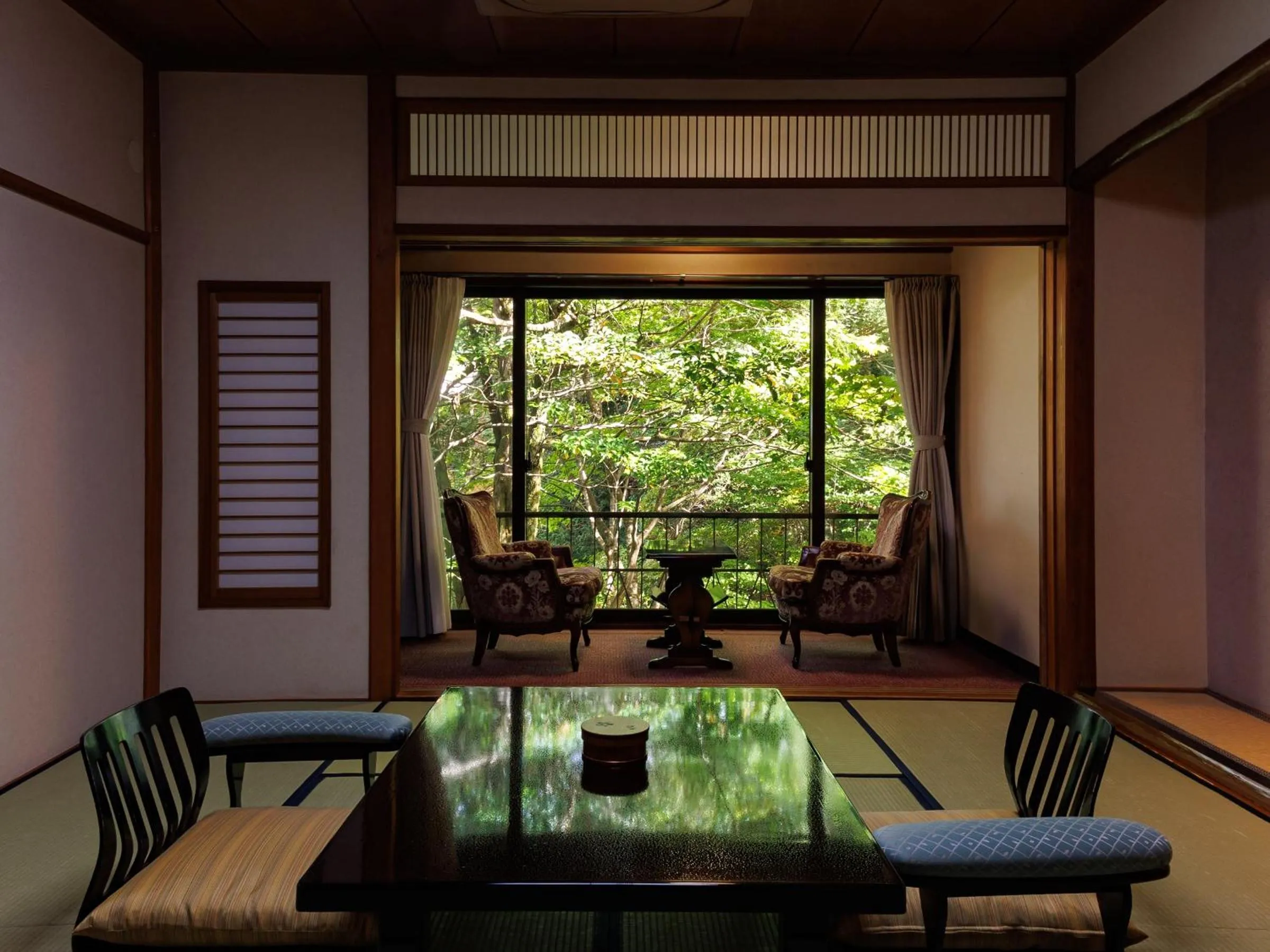 Garden in Suwa Grand Shrine Kameya Inn