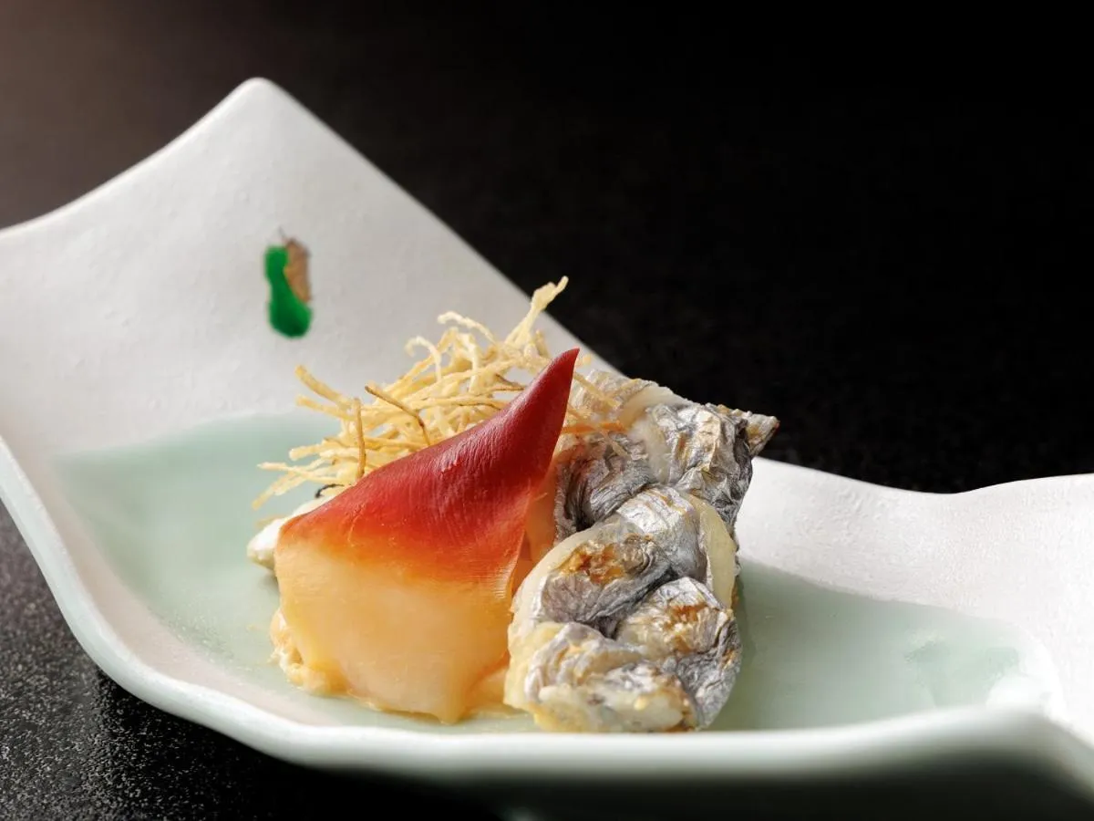 Dinner in Suwa Grand Shrine Kameya Inn