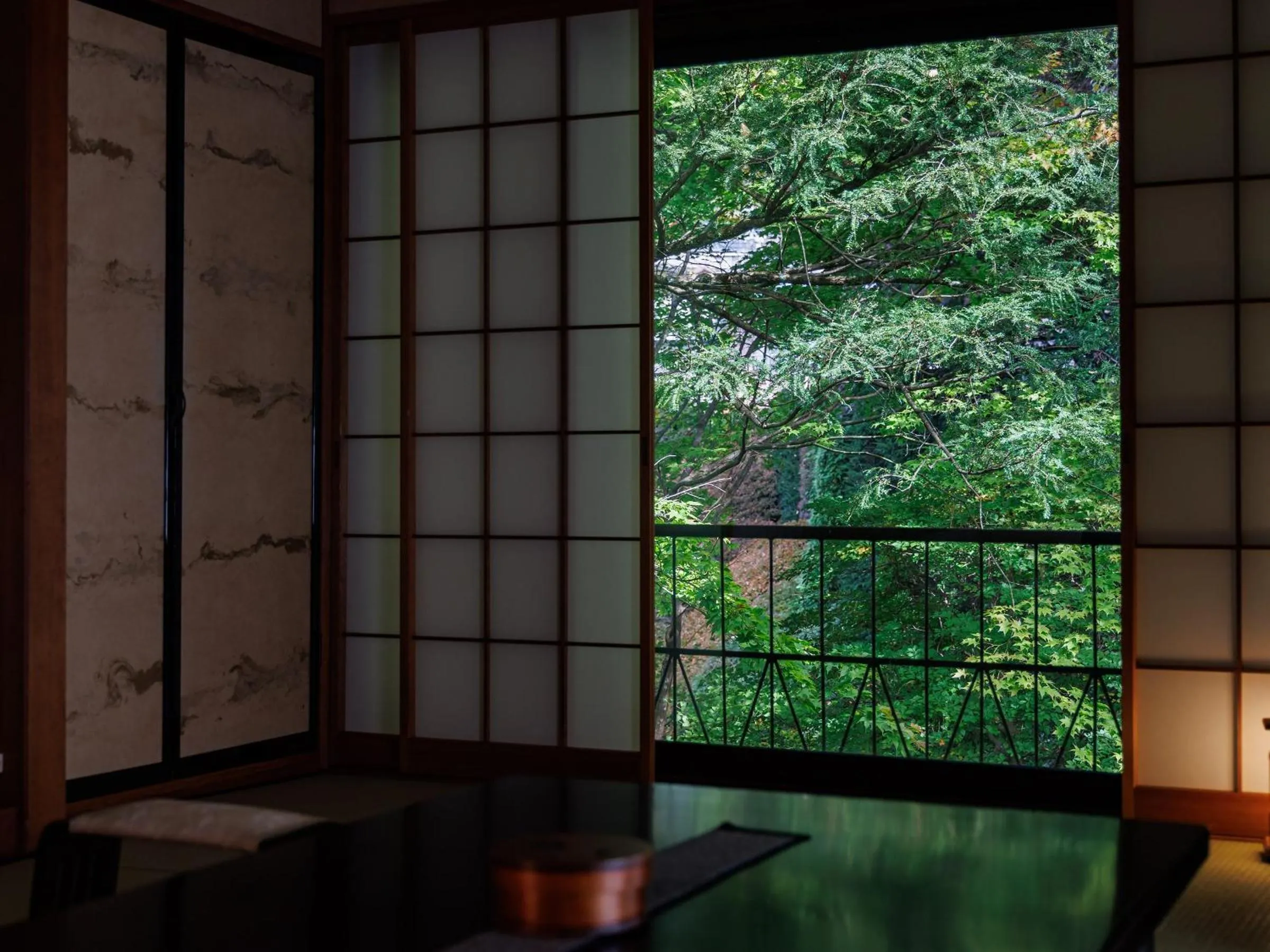 Garden in Suwa Grand Shrine Kameya Inn