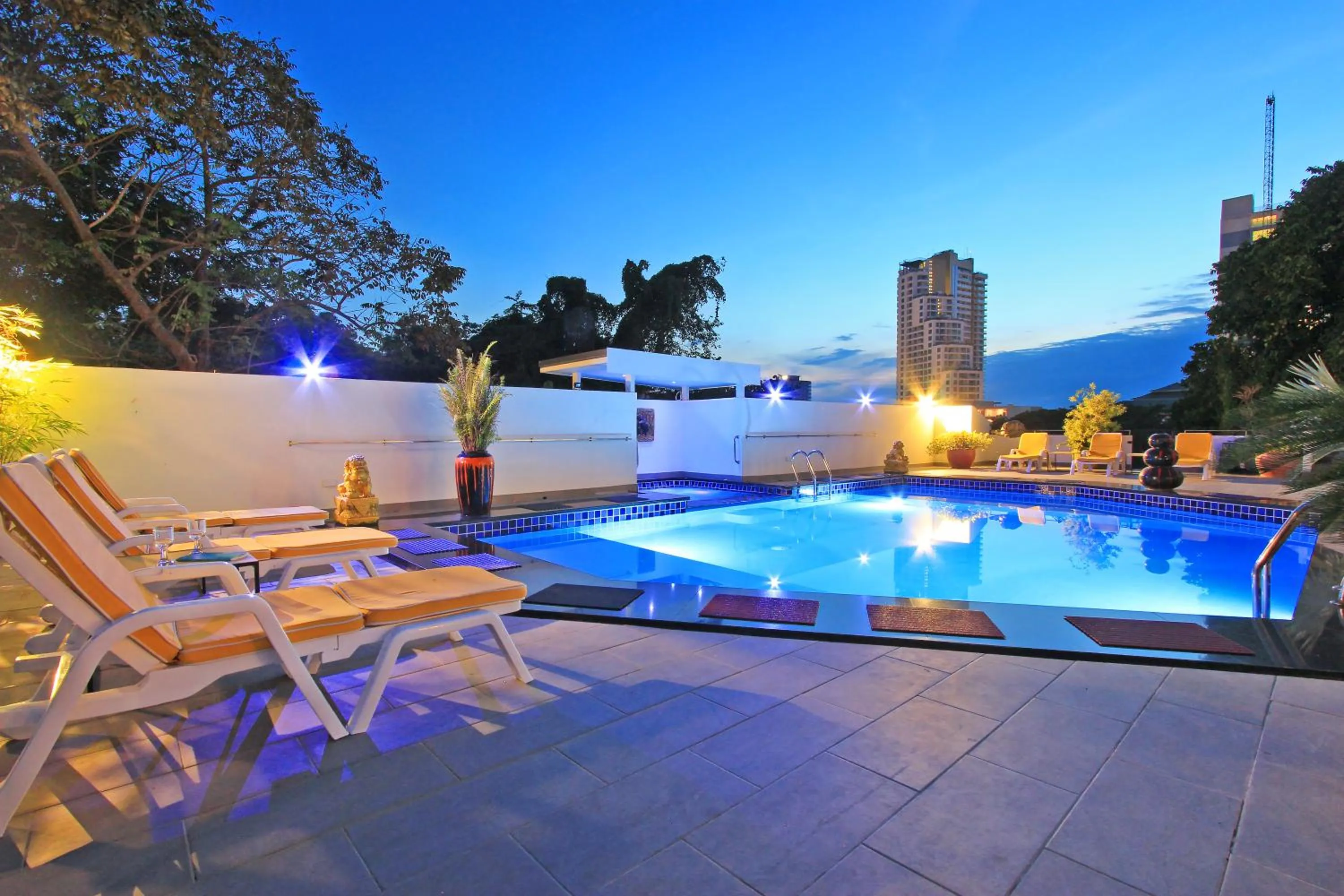 Patio in Sharrow Bay