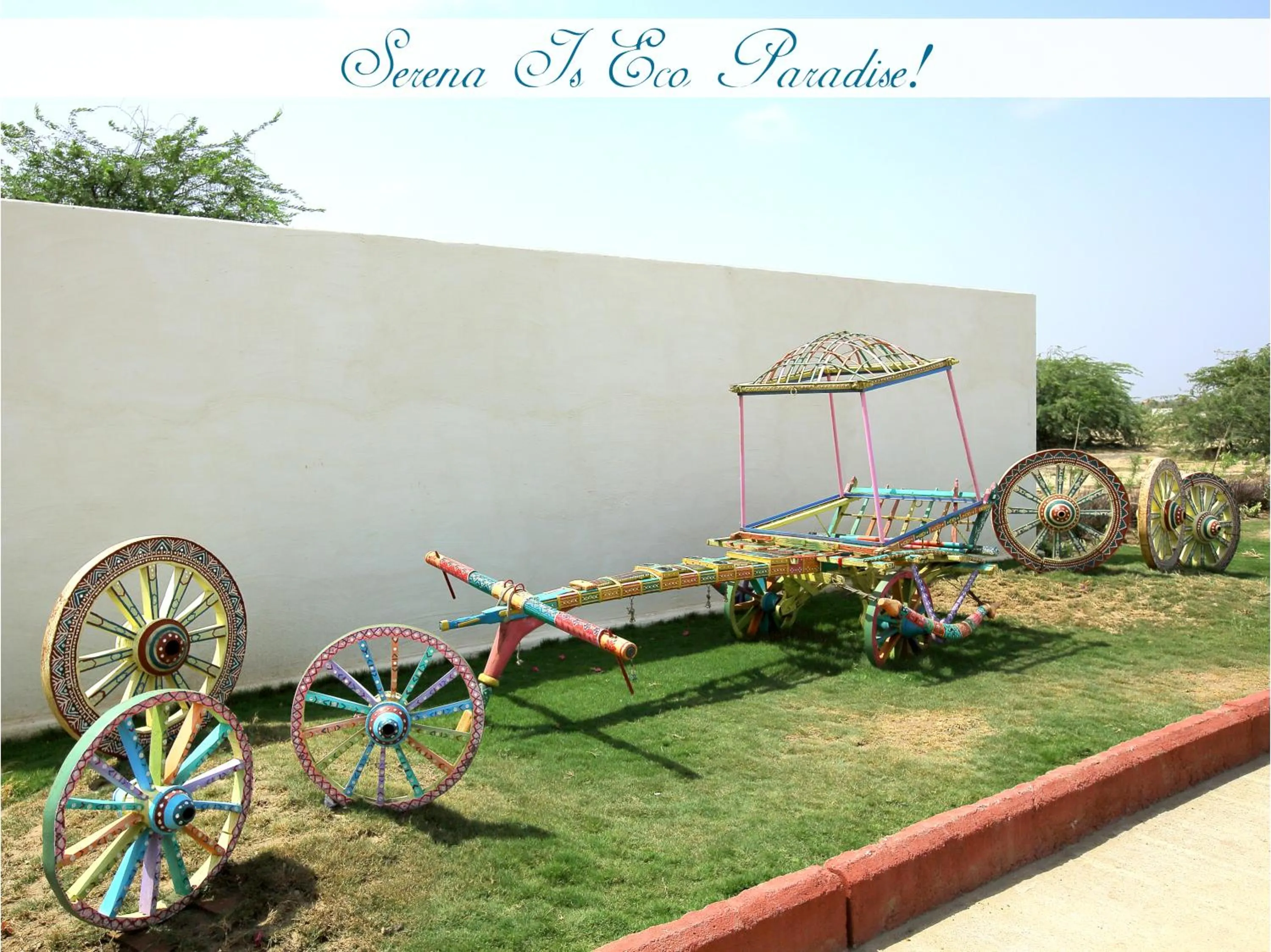 Street view in Serena Beach Resort