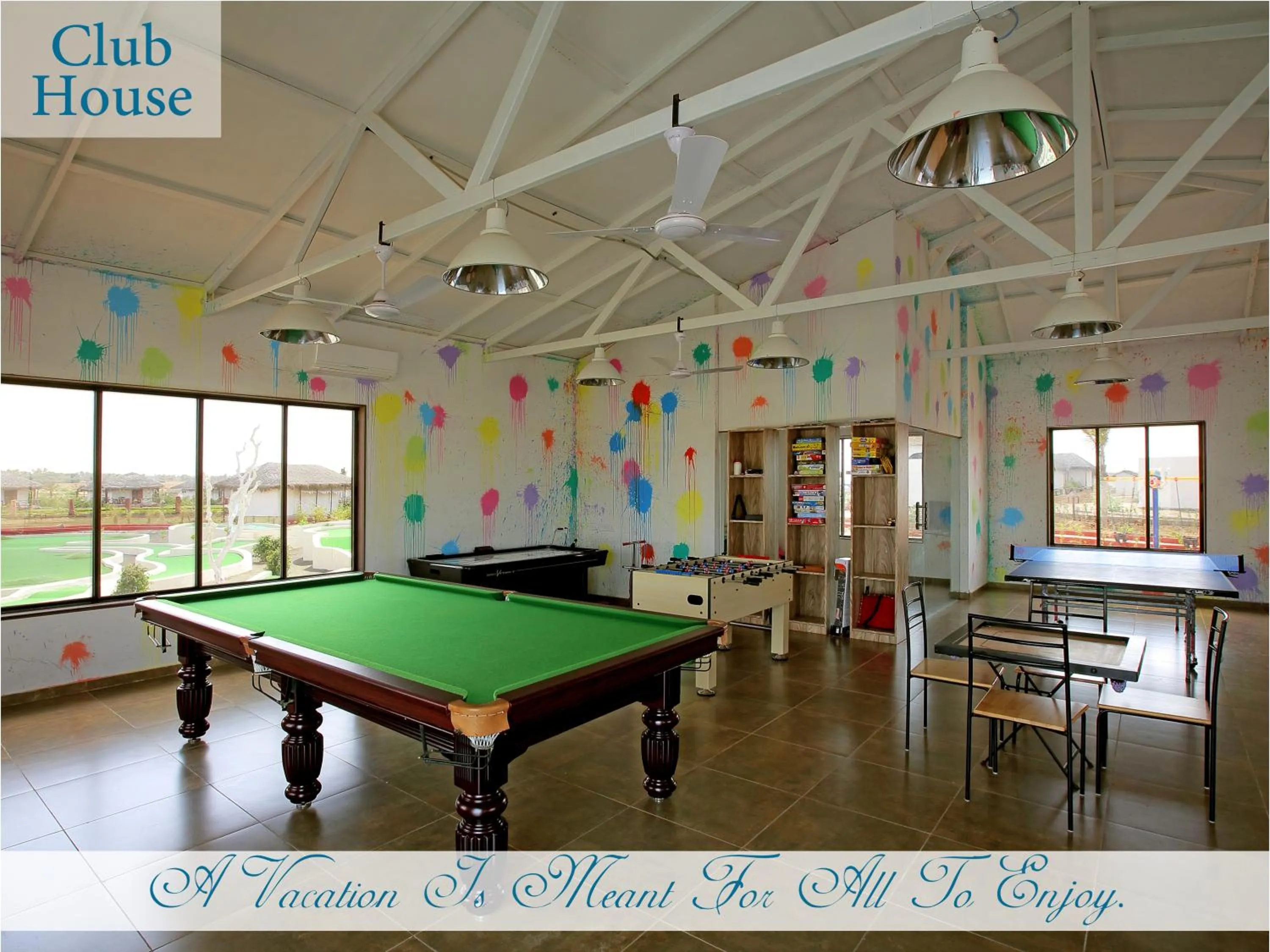 Billiard in Serena Beach Resort