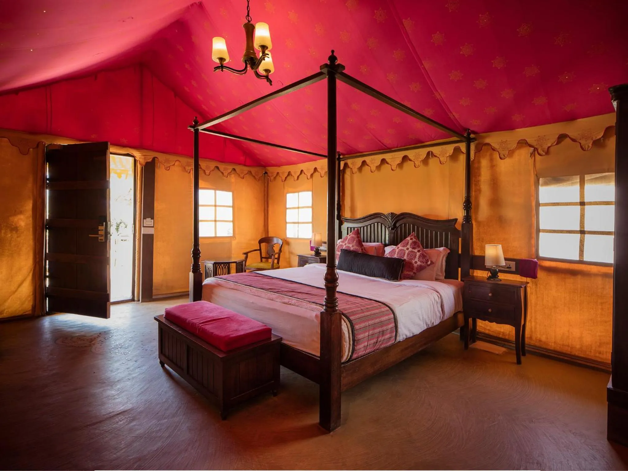 Bed in Serena Beach Resort