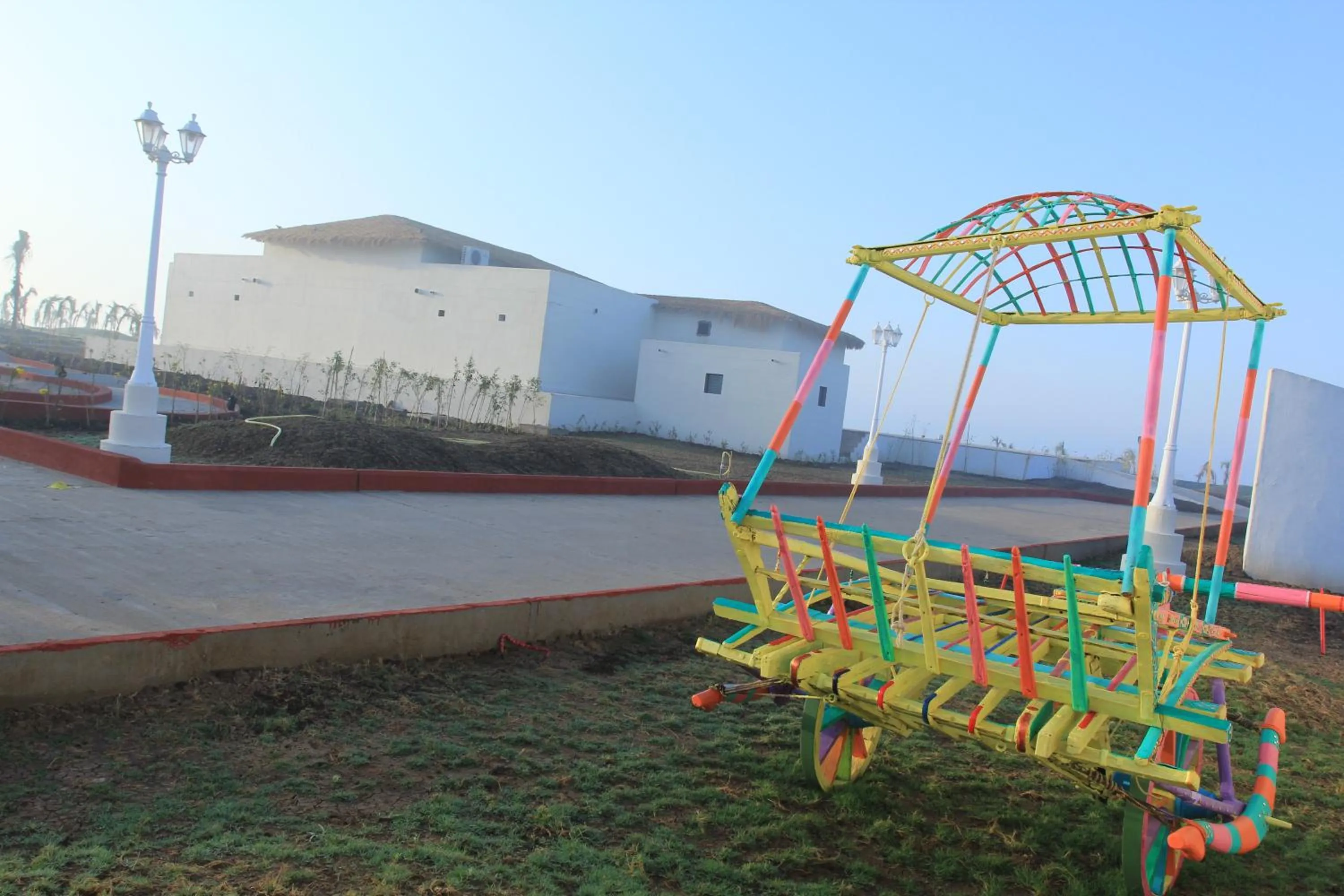 Children play ground in Serena Beach Resort