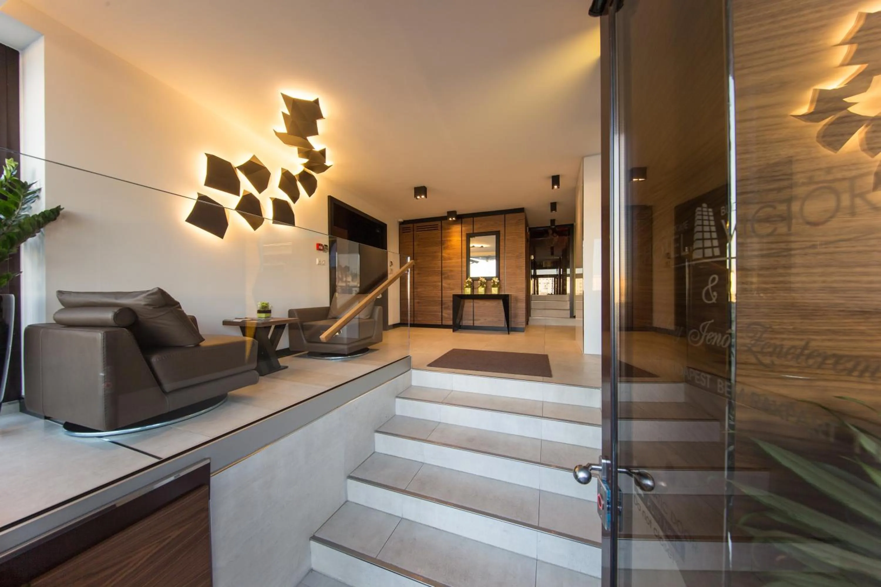 Lobby or reception in Budget Hotel Victoria