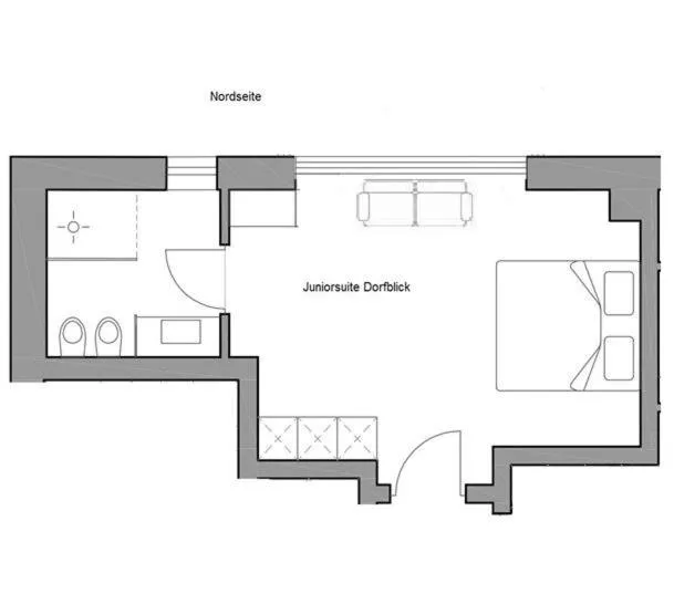 Floor plan in Brühl Suites&Residence