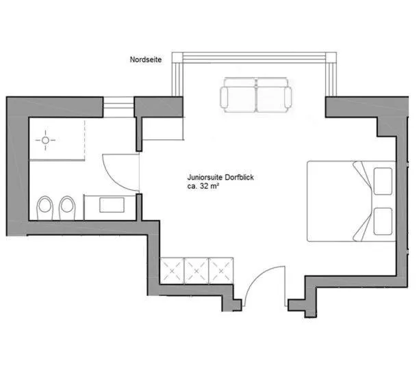 Floor plan in Brühl Suites&Residence