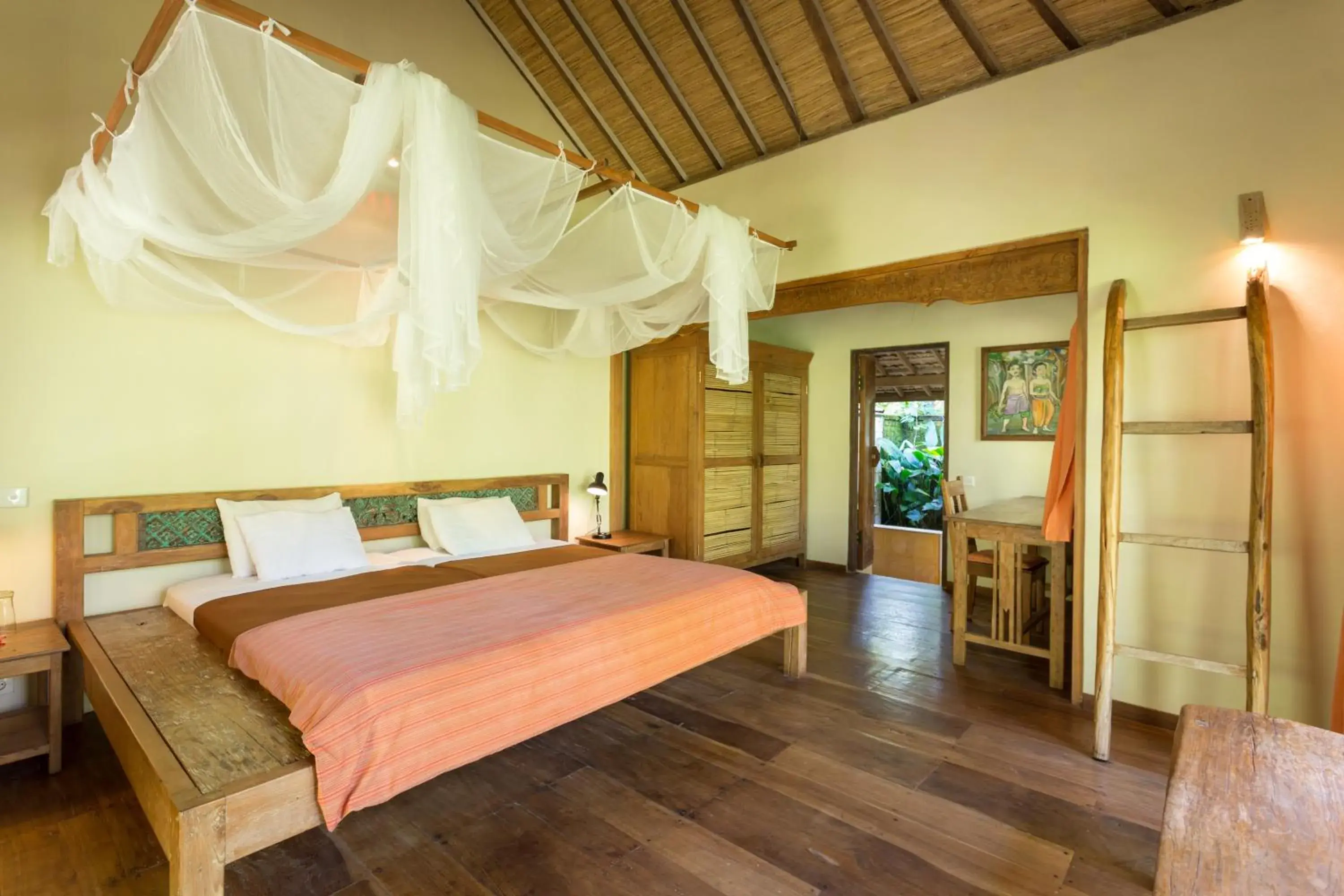 Deluxe Double or Twin Room with Garden View in Prana Dewi Mountain Resort Deluxe Double or Twin Room with Garden View in Prana Dewi Mountain Resort