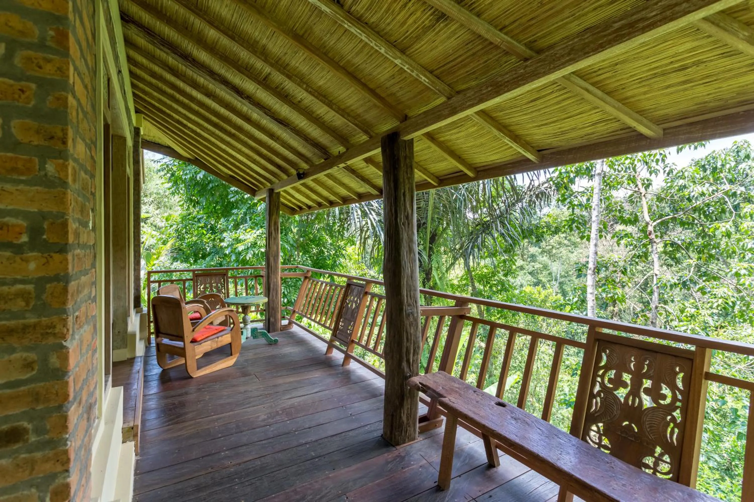 Garden in Prana Dewi Mountain Resort