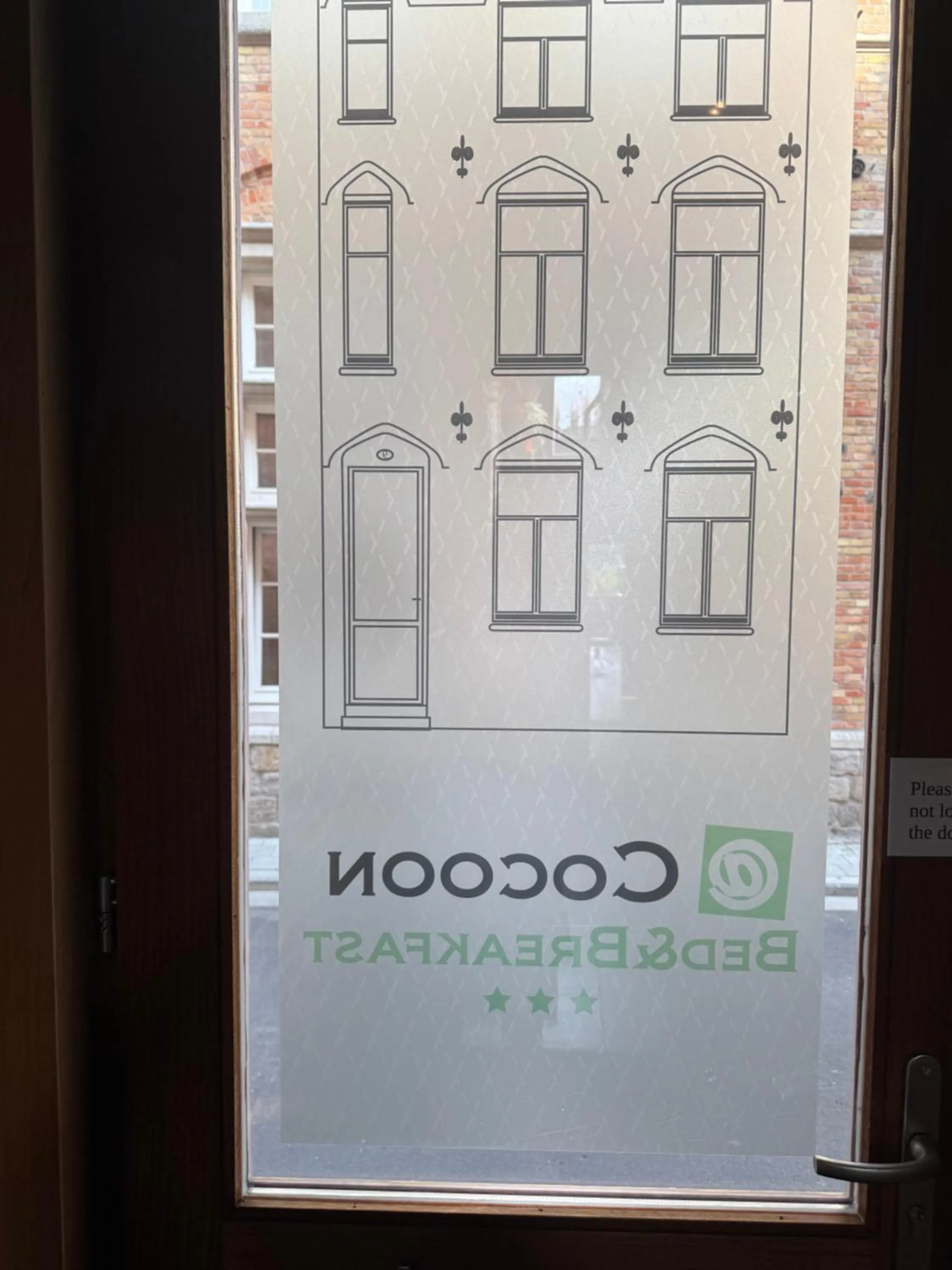 Property logo or sign in @Cocoon